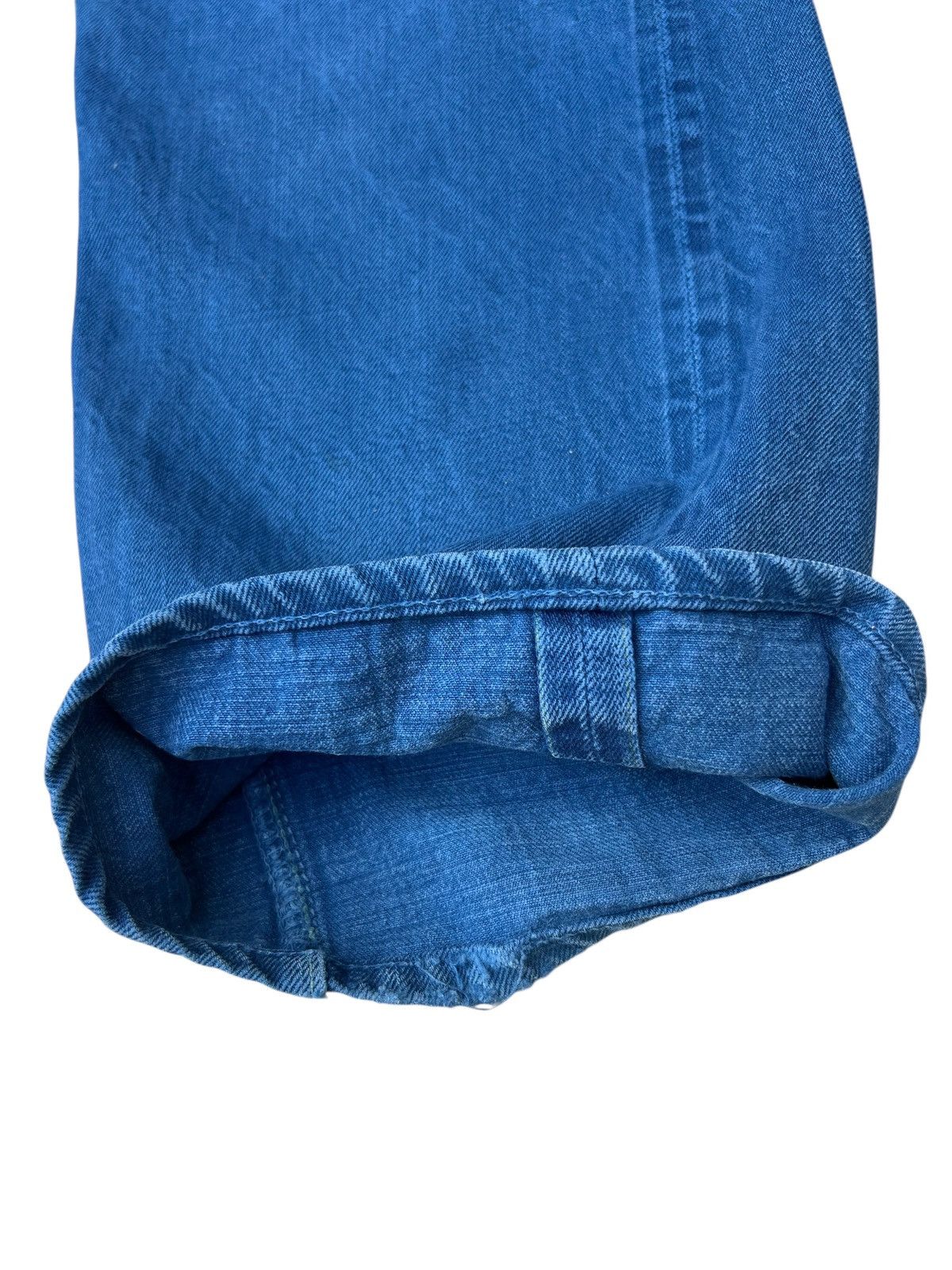 Warehouse & Co. Dubbleworks X Warehouse Japan Distress Denim Selvedge Jeans Size US 35 - 14 Thumbnail