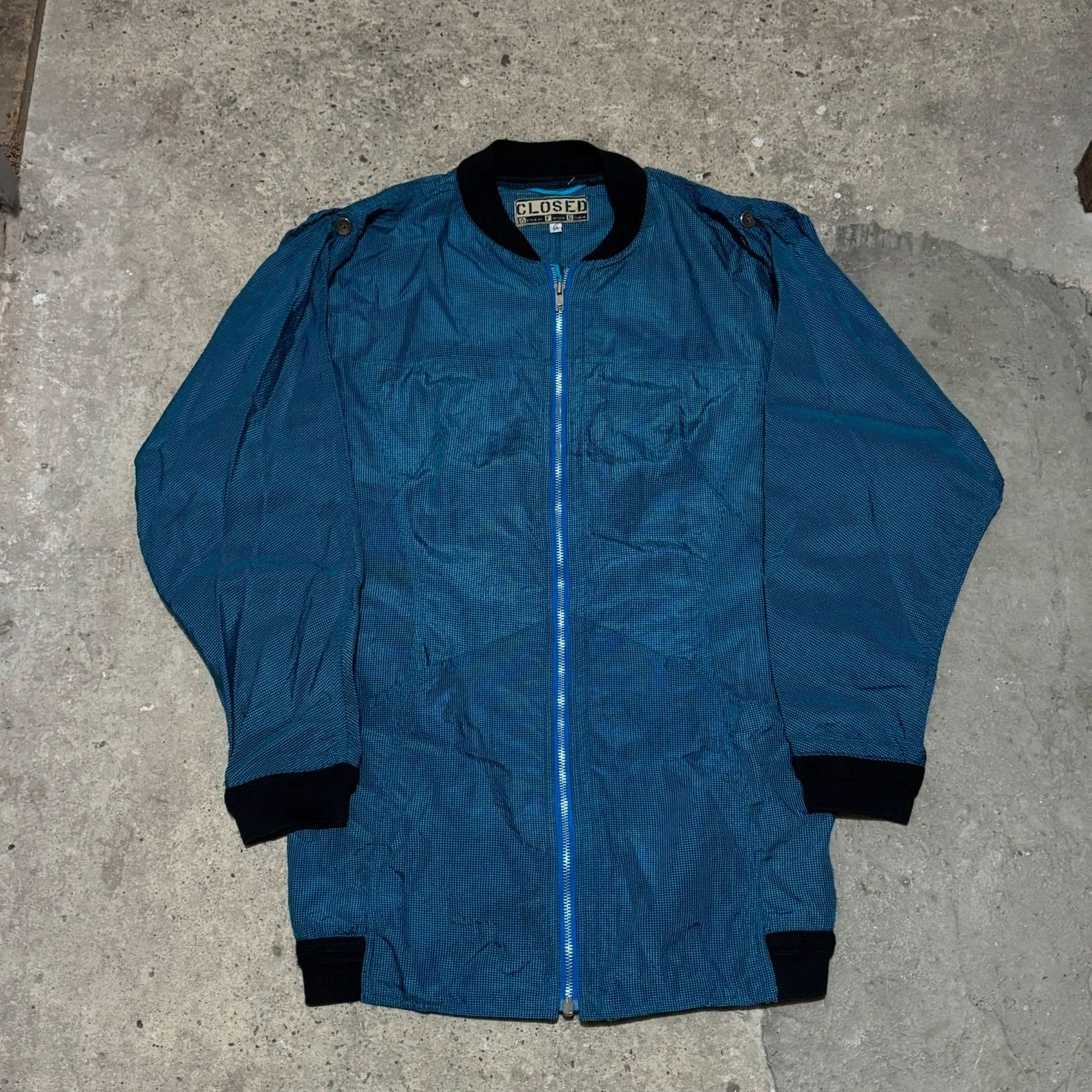 CLOSED × Marithe + Francois Girbaud 80s Closed x Marithe François Girbaud long checkered jacket Size US S / EU 44-46 / 1 - 2 Thumbnail