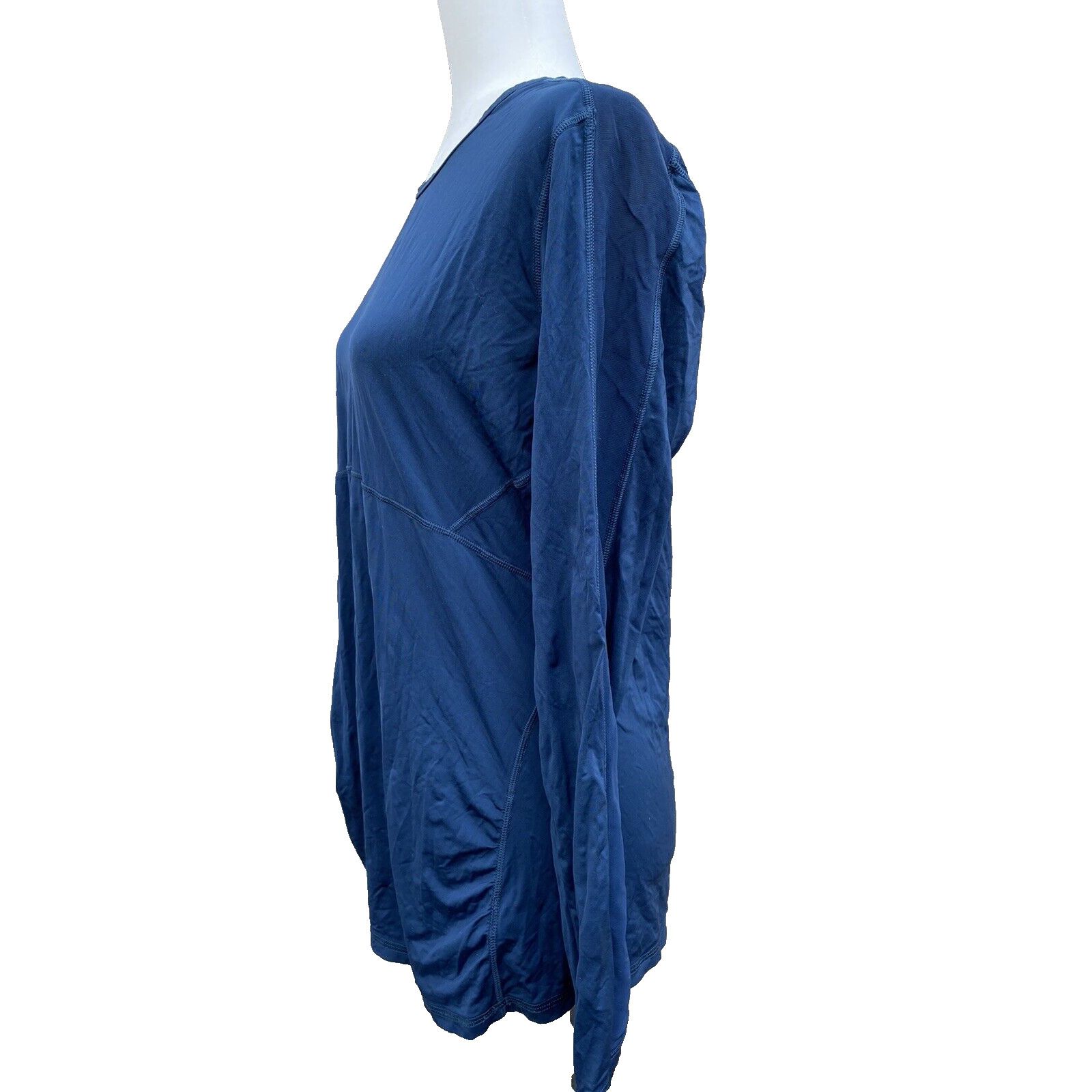 Athleta Athleta top women navy blue size XL sport made A000238 Size XL / US 12-14 / IT 48-50 - 2 Thumbnail