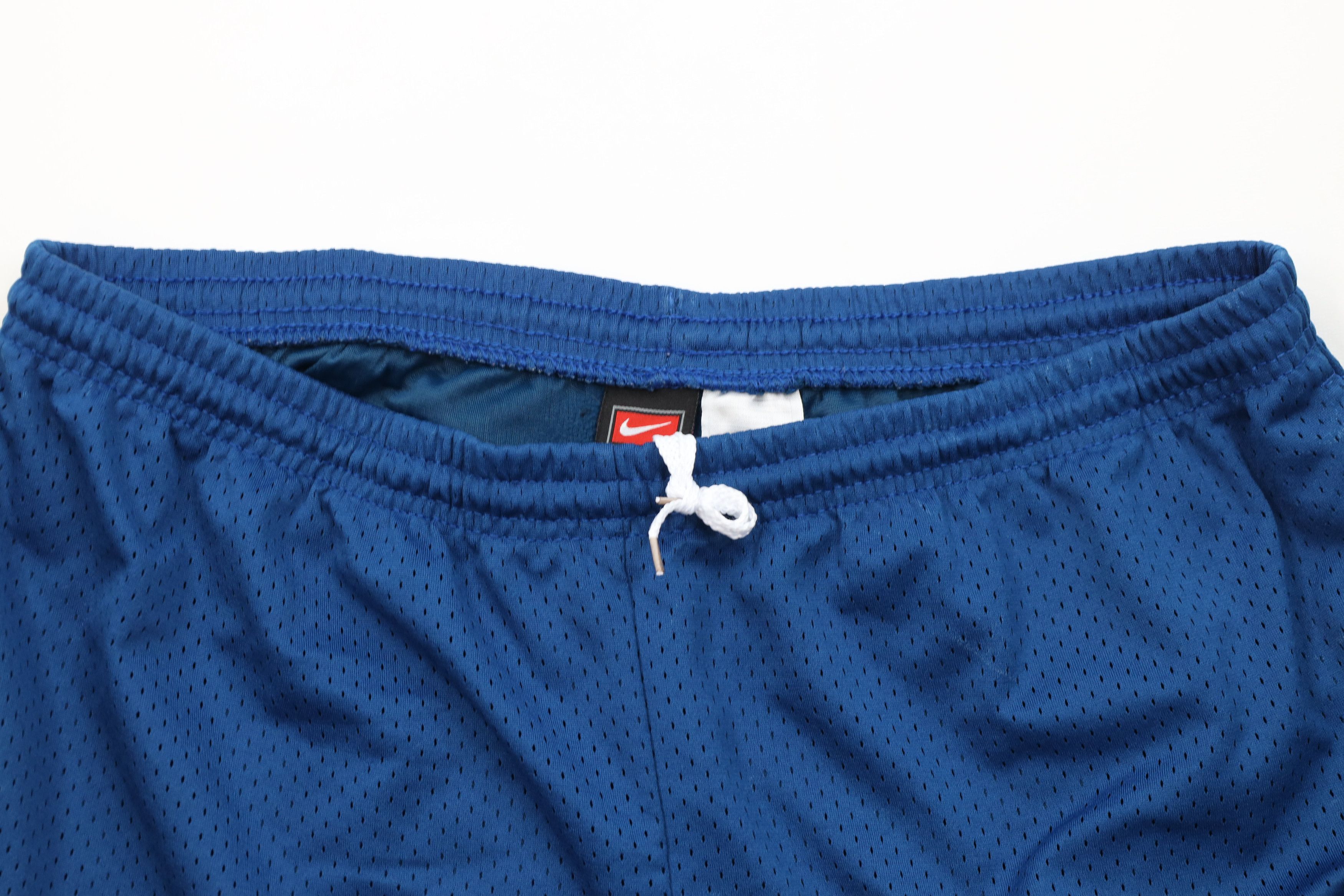 Nike Vintage Nike Scott Mini Swoosh Above Knee Shorts Mesh Blue Size US 34 / EU 50 - 2 Thumbnail