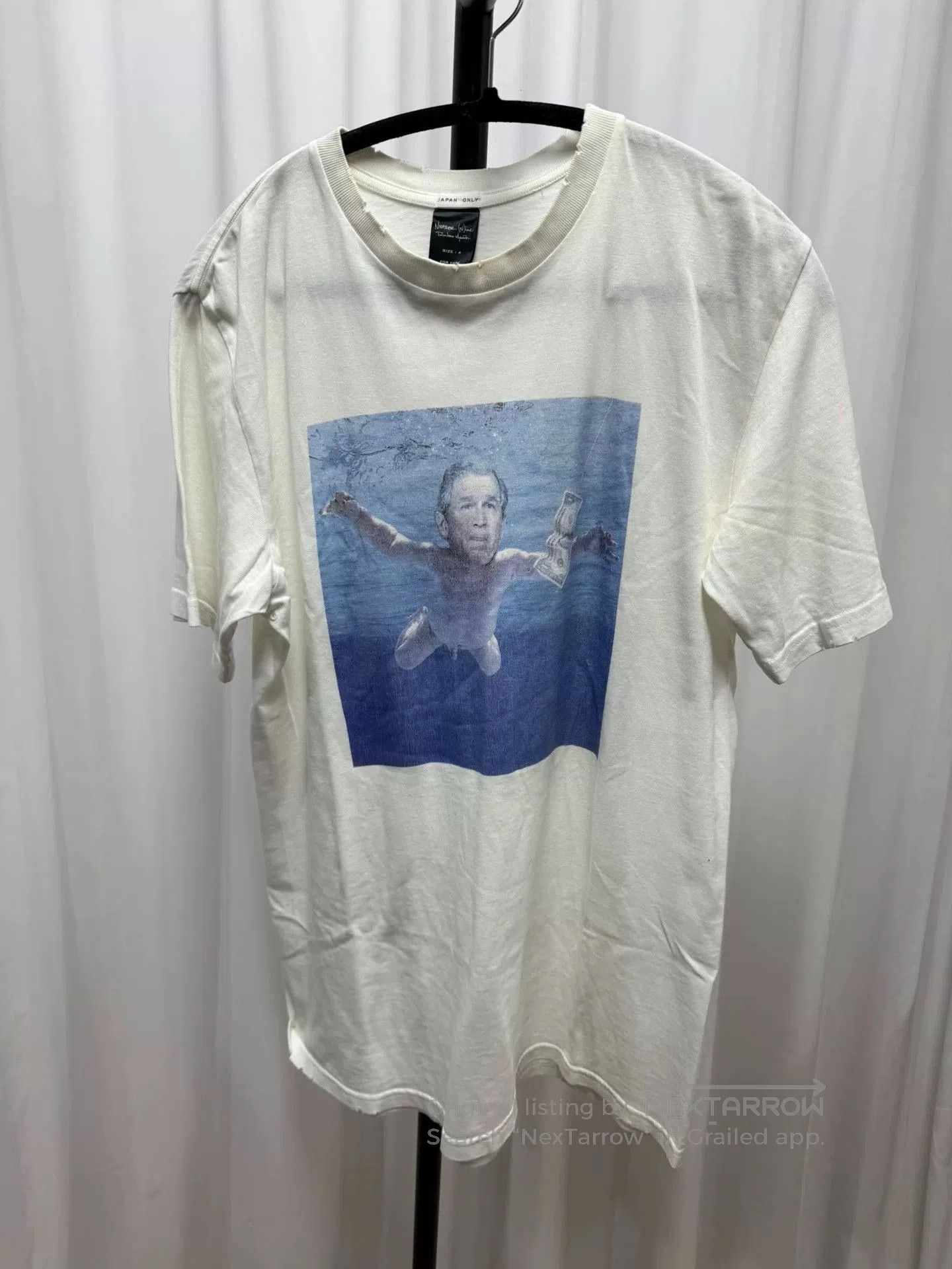 Number (N)ine Nirvana T-Shirt Size 4.