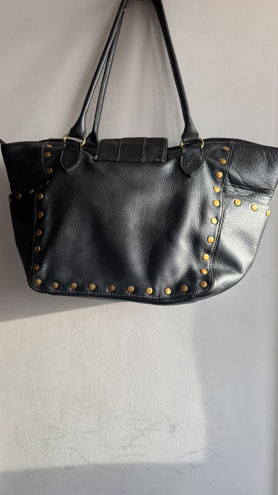Vintage Madonna Y2K Leather Tote Bag balenciaga juicy couture MiuMiu Size ONE SIZE - 4 Thumbnail
