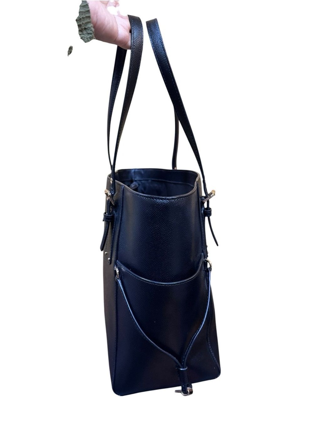Michael Kors Michael Kors Voyager Tote Black Saffiano Leather Size ONE SIZE - 4 Thumbnail
