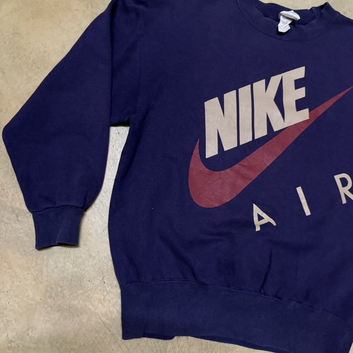 Nike Vintage Nike Air Big Logo Big Logo Grey Tag Size US M / EU 48-50 / 2 - 4 Thumbnail