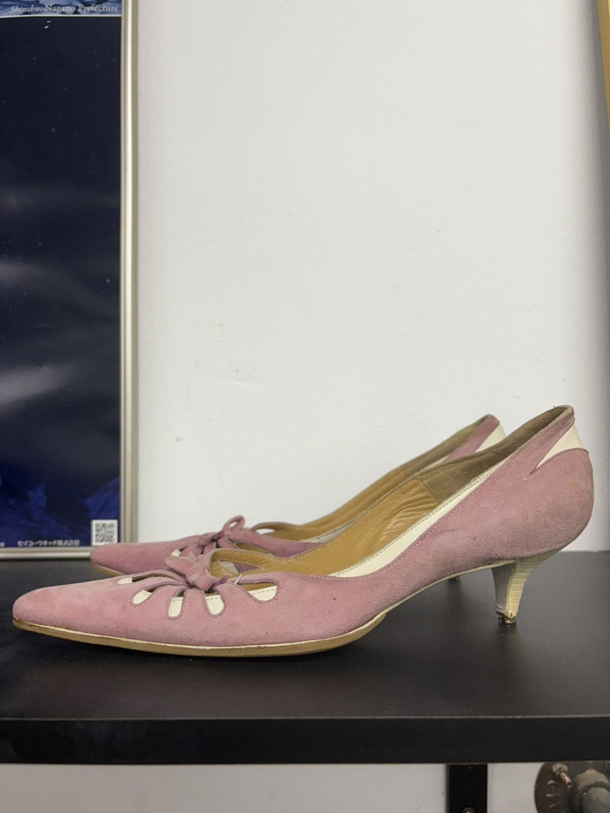 Dolce & Gabbana 🚨 RARE Suede Dolce Gabbana D&G vintage heels 36 1/2 Size US 6.5 / IT 36.5 - 4 Thumbnail