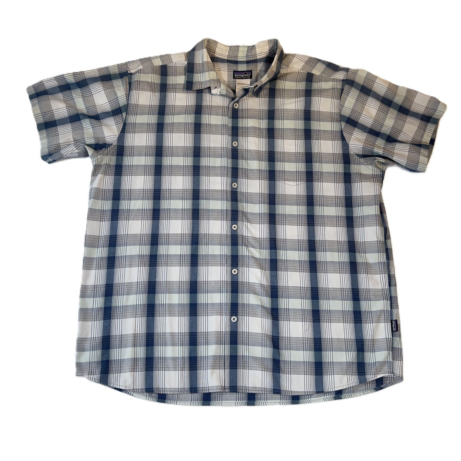 Patagonia Patagonia Organic Cotton Button Shirt Mens XL Pocket Outdoor Size US XL / EU 56 / 4 - 1 Thumbnail