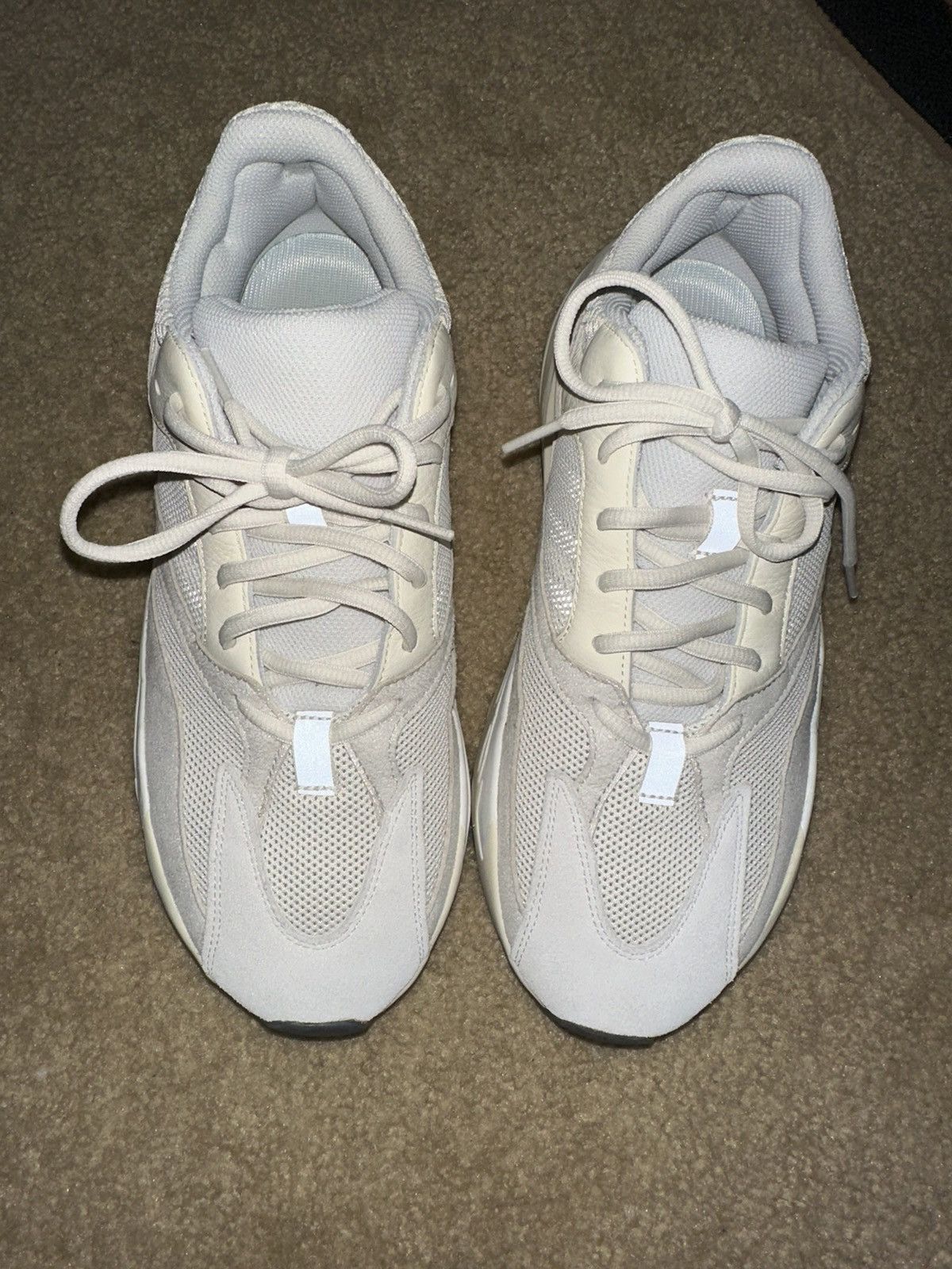 Pre-owned Adidas X Kanye West Adidas Yeezy 700 Analog Size 11 Shoes In White