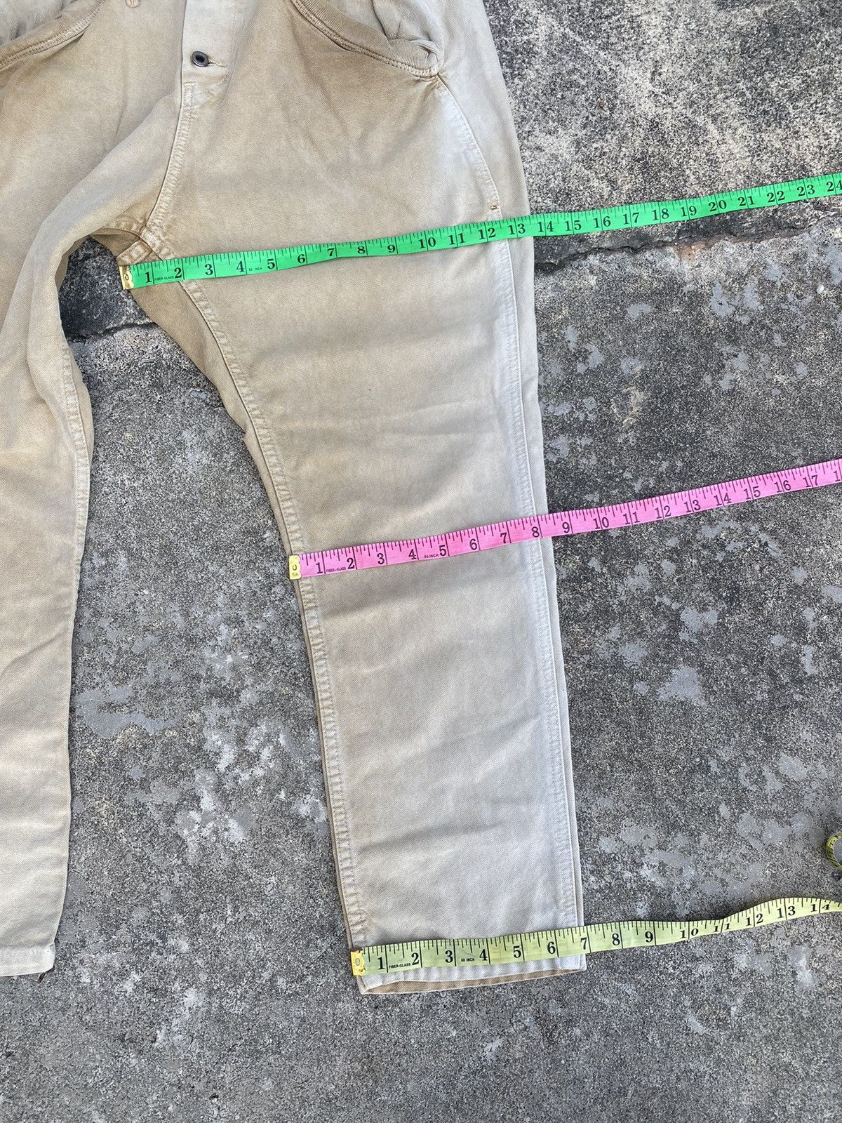 Vintage Vintage Distressed Kapital Pants - sunfaded Size US 31 - 19 Thumbnail