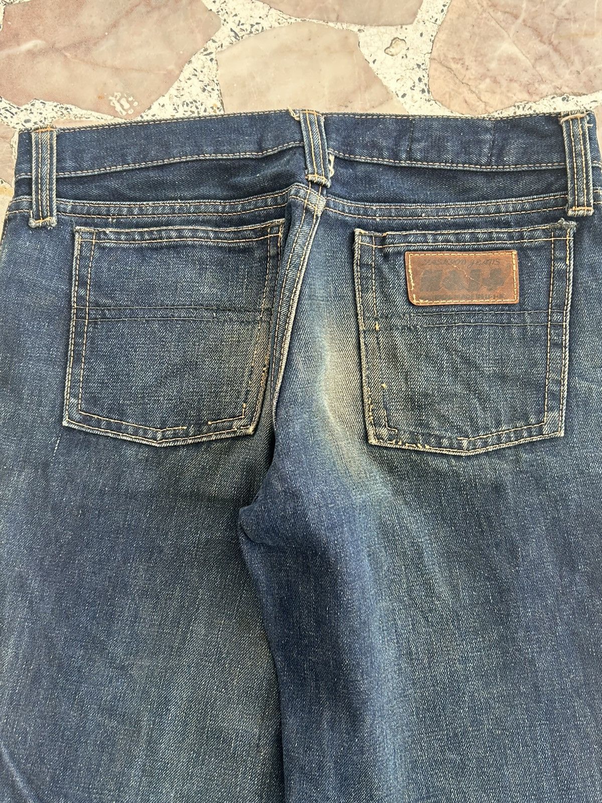 Japanese Brand Half Japan Denim Vintage Flare 90s Size US 28 / EU 44 - 10 Thumbnail