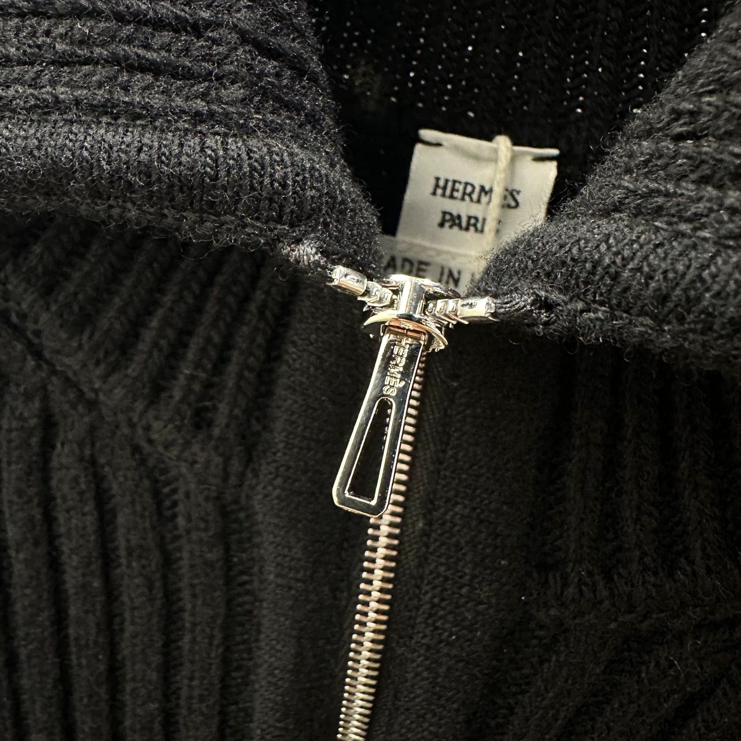 Hermes Hermes may506 Half-Zip Wool Dress 40 Size M / US 6-8 / IT 42-44 - 6 Thumbnail