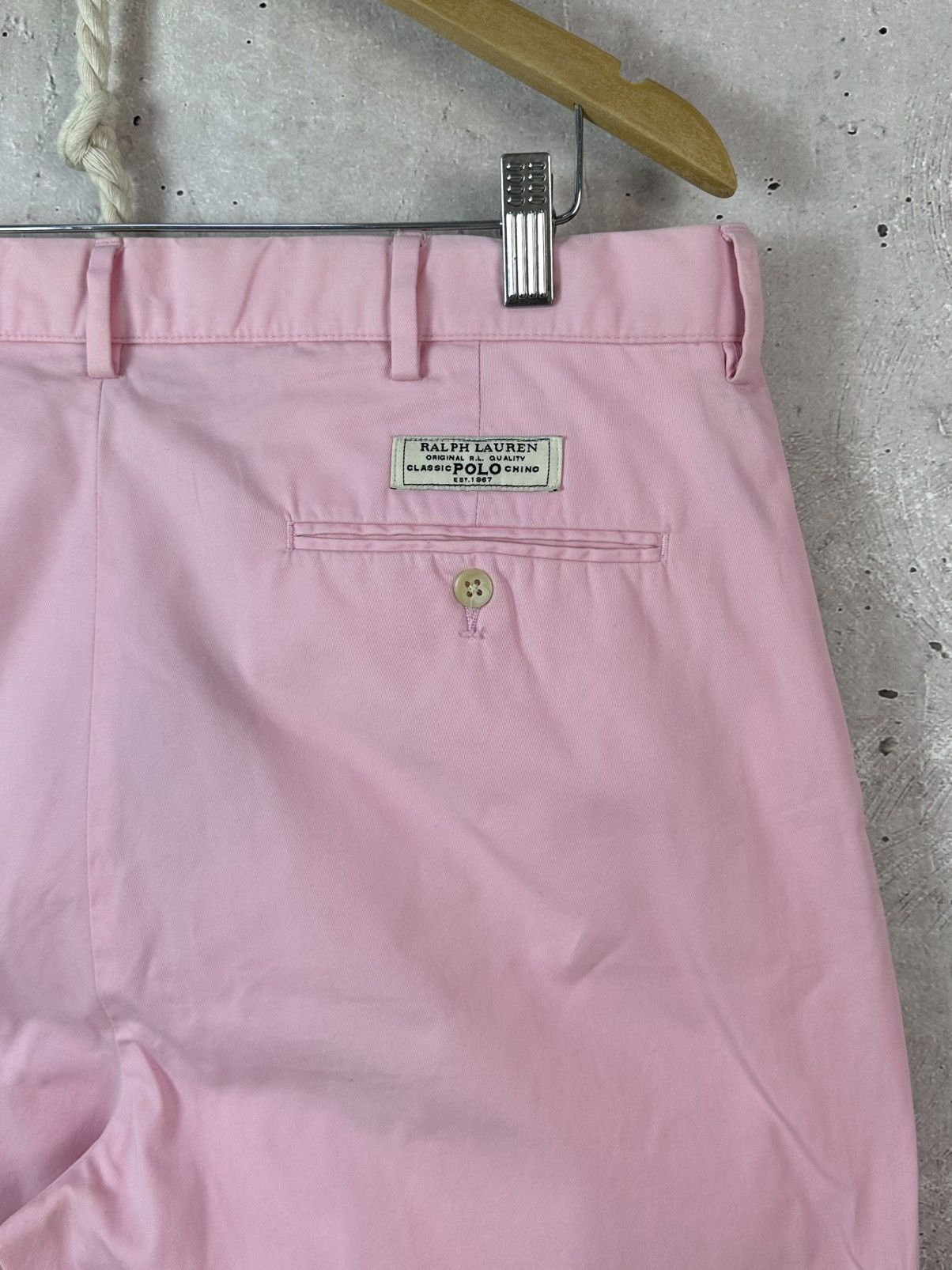 Polo Ralph Lauren Vintage Polo Ralph Lauren Pink Men’s Trousers Pants Size US 34 / EU 50 - 10 Thumbnail