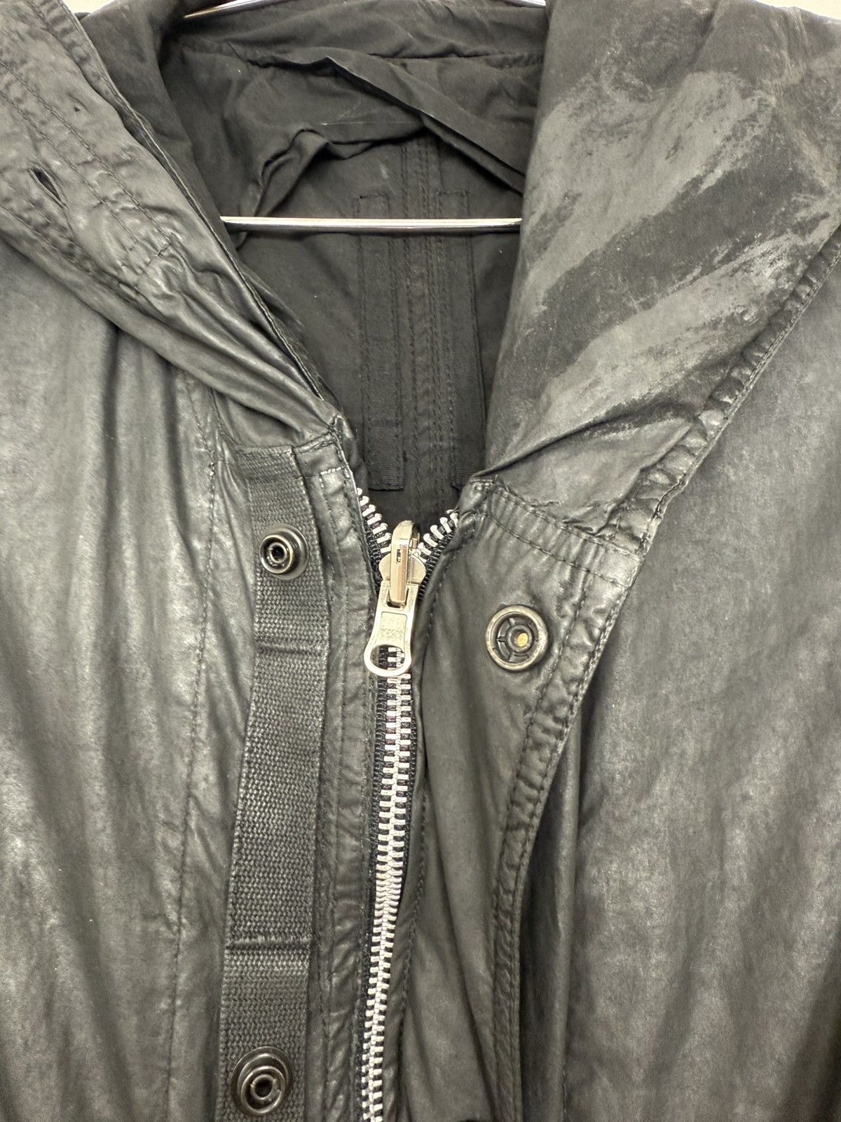 Rick Owens Drkshdw Rick Owen’s darkshadow waxed fishtail parka Size US S / EU 44-46 / 1 - 3 Thumbnail