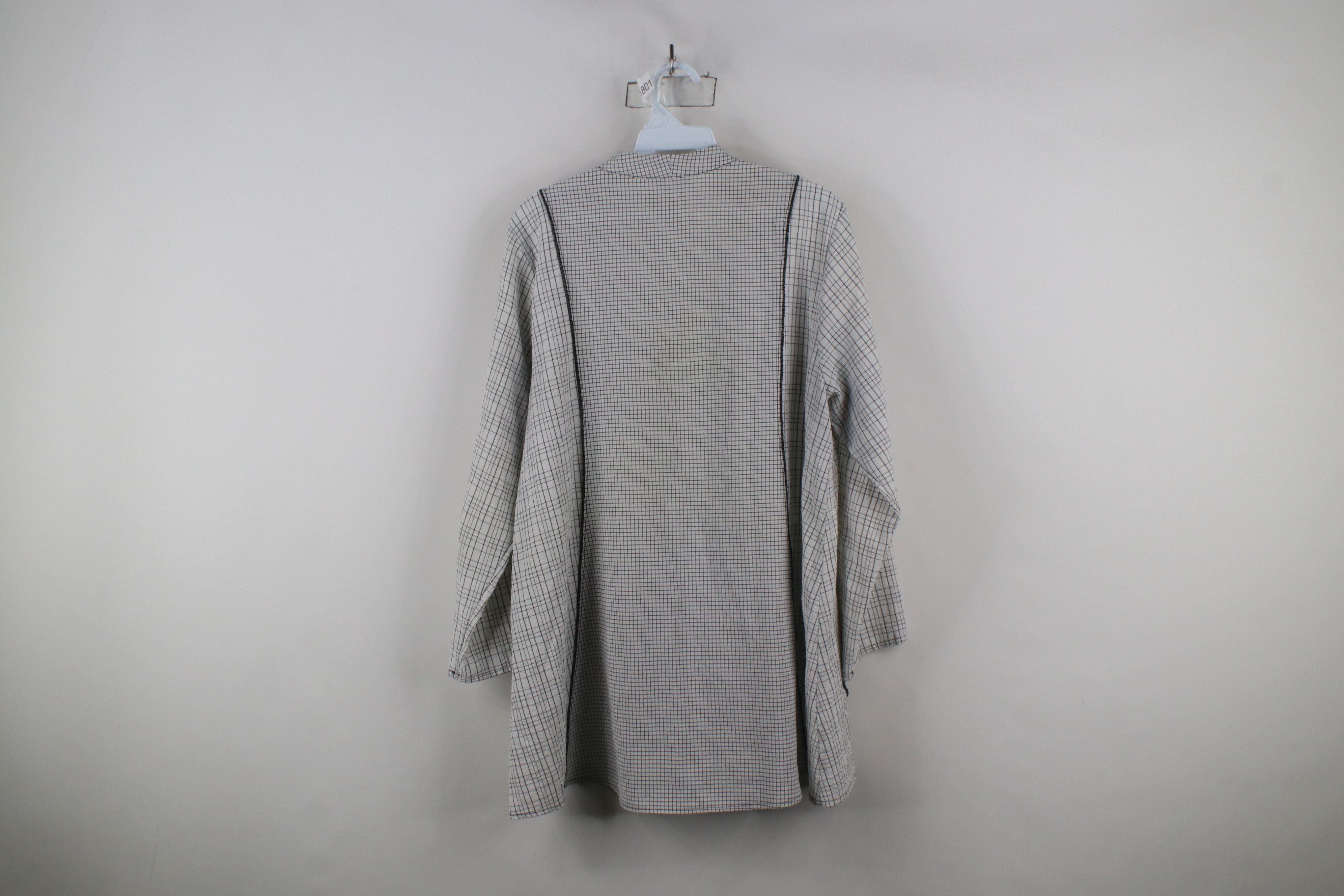 Vintage Vintage Habitat Lagenlook Distressed Knit Button Shirt Size M / US 6-8 / IT 42-44 - 11 Thumbnail