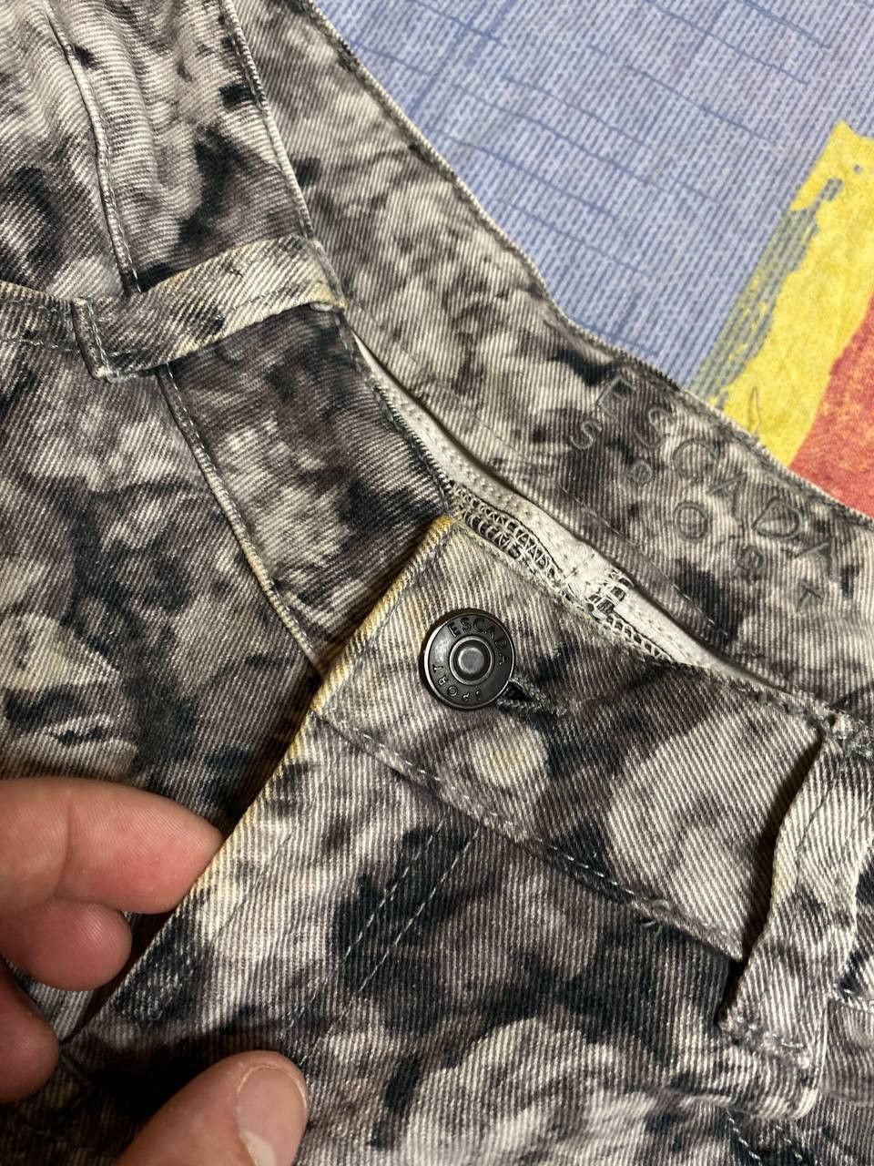 Escada × Escada Sport Multi Pocket Velvet Corduroy Baggy Pants Size US 26 / EU 42 - 8 Thumbnail