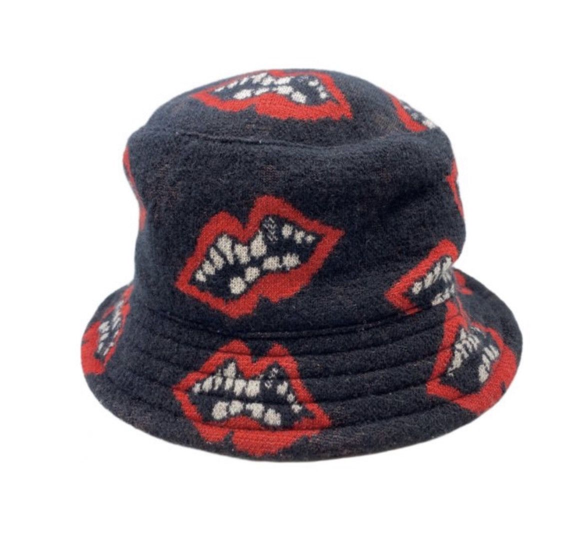 Chrome Hearts × Matty Boy Chrome Hearts Matty Boy Chomper Cashmere Bucket Hat Size ONE SIZE - 4 Thumbnail