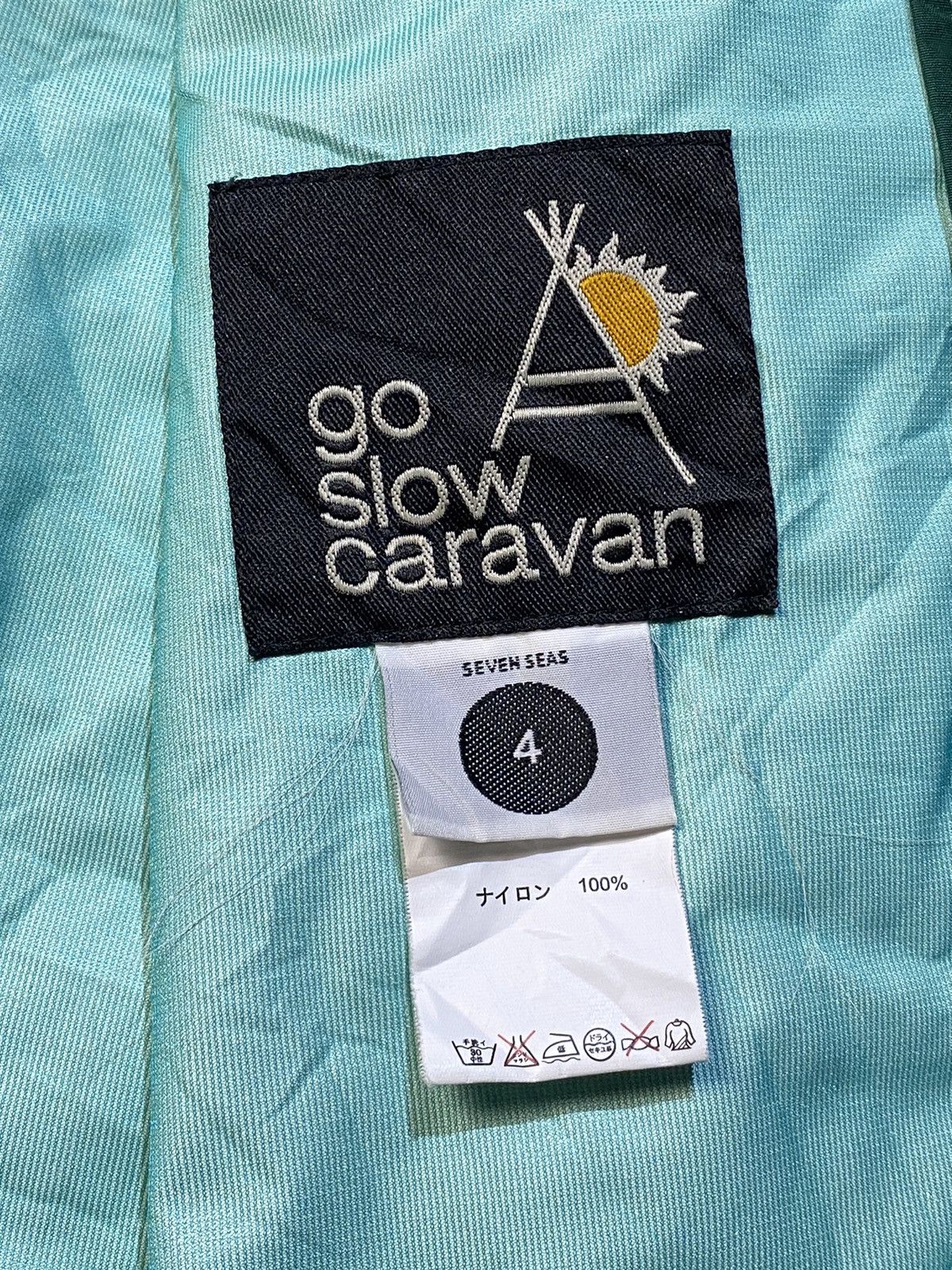 go slow caravan GO SLOW CARAVAN COLOR BLOCK LONG PARKA RAIN JACKET Size US M / EU 48-50 / 2 - 9 Thumbnail