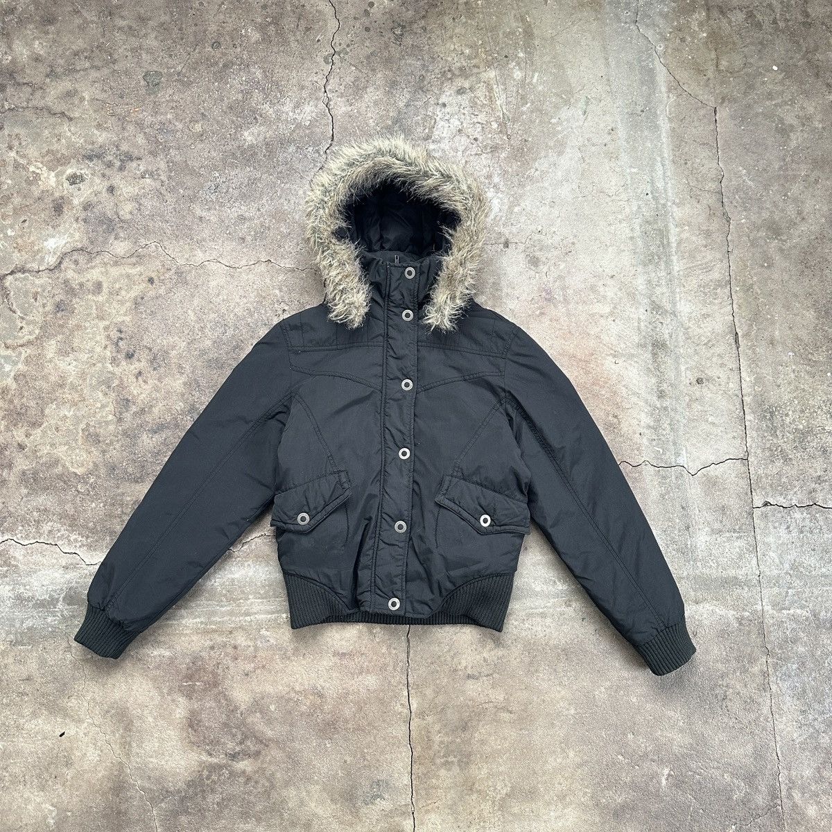 If Six Was Nine Urban Now 🇯🇵 Fur Cropped Bono Jacket LGB Style Size M / US 6-8 / IT 42-44 - 1 Thumbnail