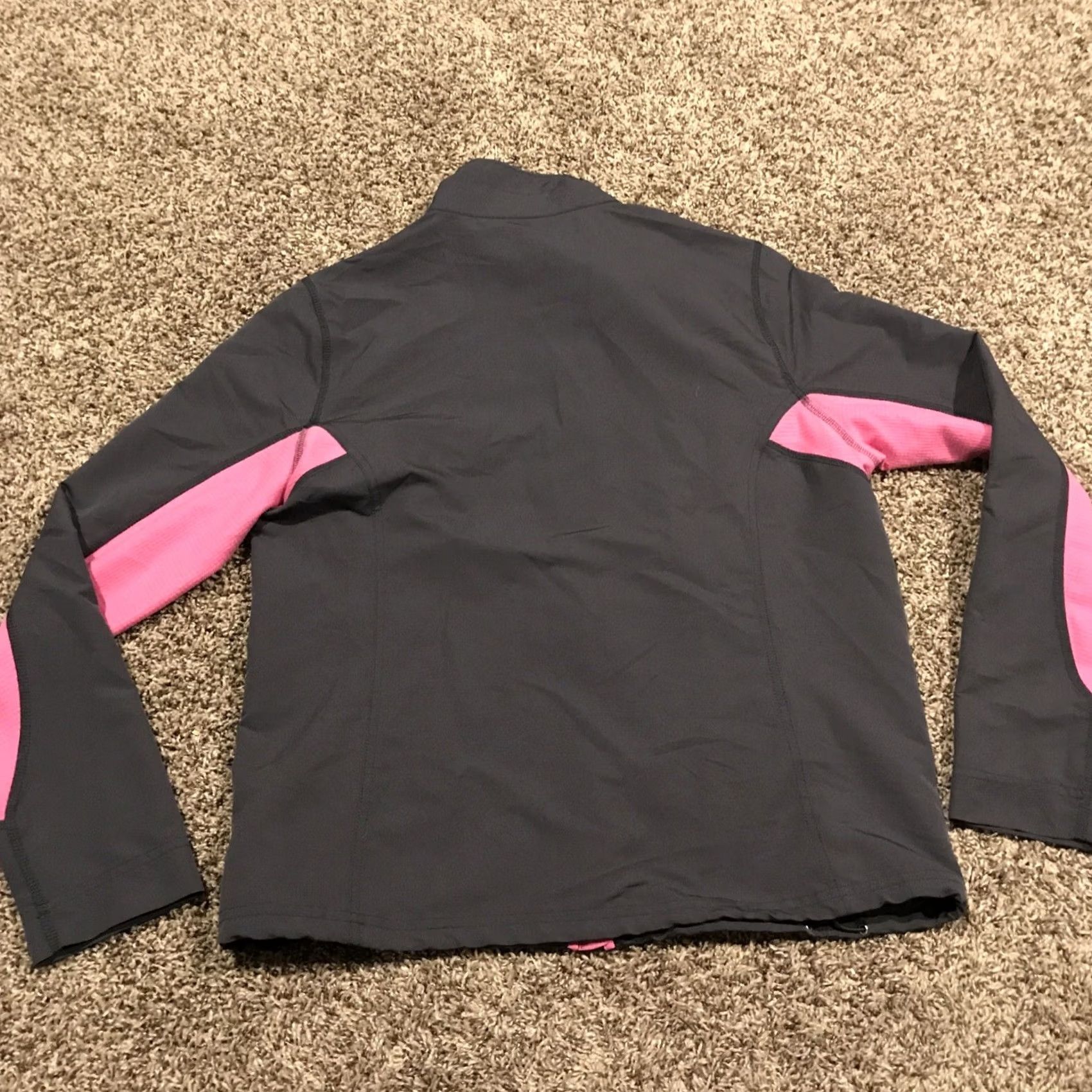 Tek Gear Tek Gear Womens Jacket S Gray Pink Polyester Full Zip Track Jacket Activewear Long Softshell Womens Mens? (Note: Ensure final aligns with rules) Size S / US 4 / IT 40 - 3 Thumbnail