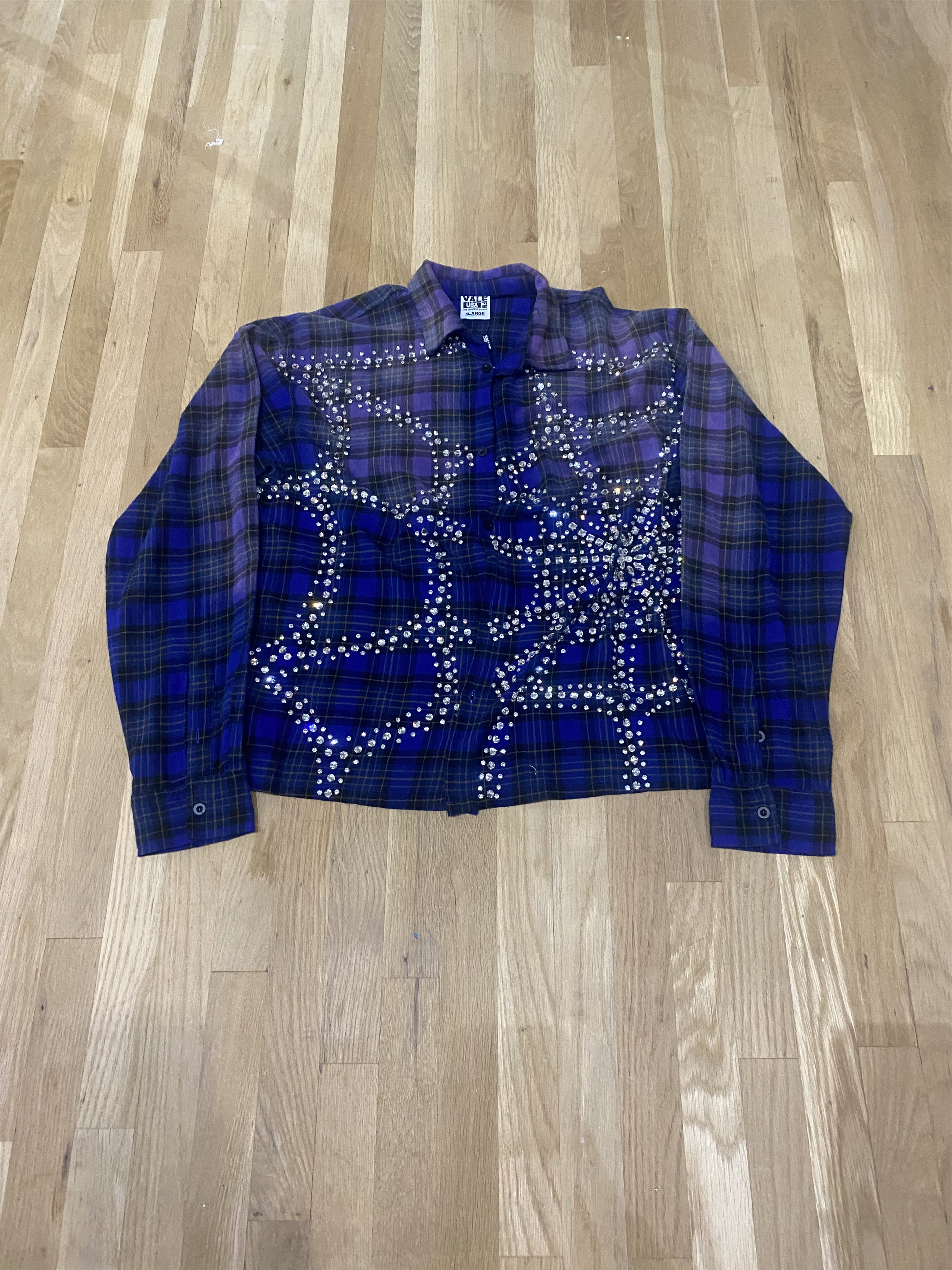 Vale VALE FOREVER BLUE INFERNO FLANNEL Size US L / EU 52-54 / 3 - 1 Thumbnail
