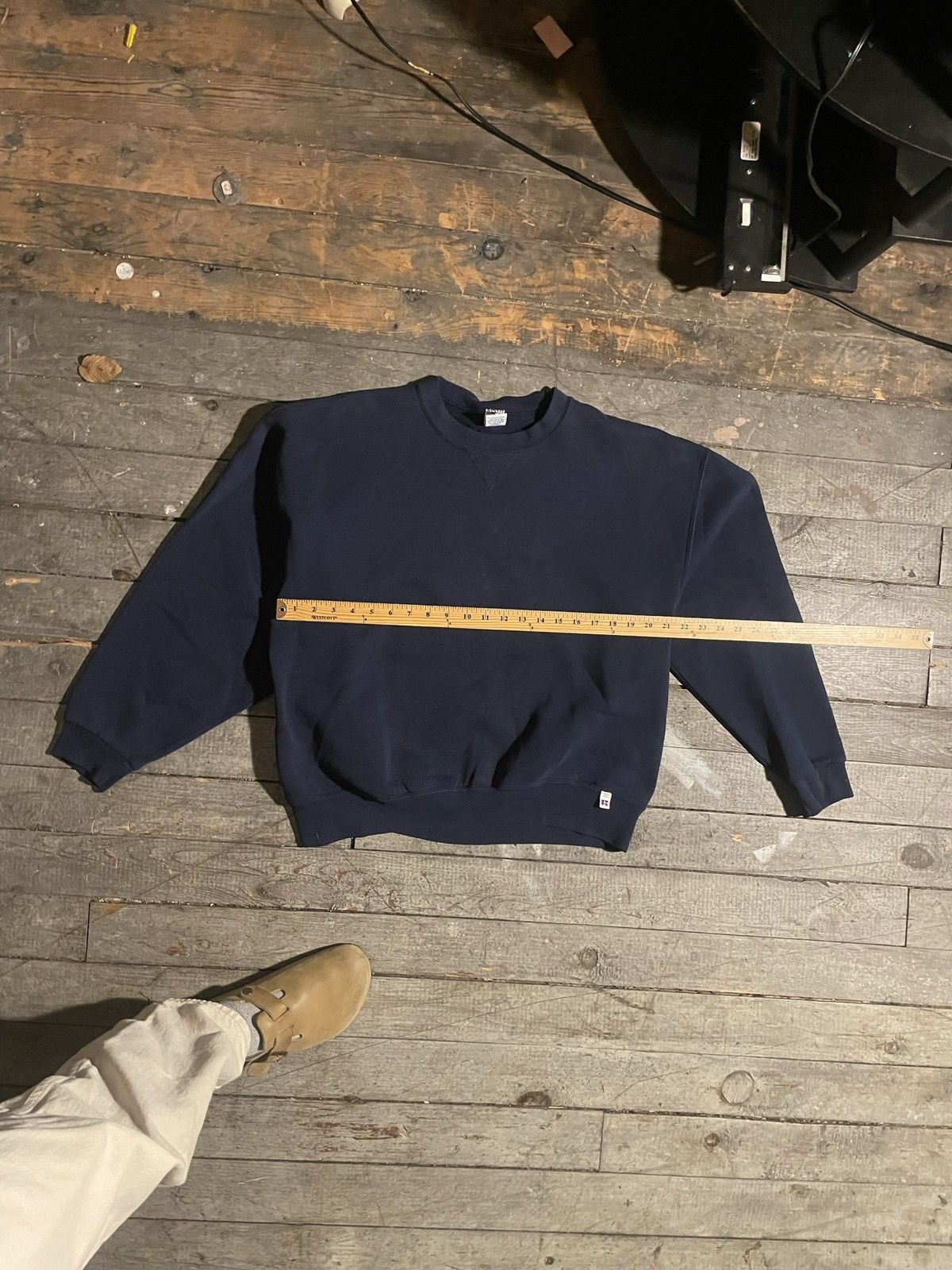 Russell Athletic × Vintage 90s Russell Athletic Sweatshirt Size US XL / EU 56 / 4 - 1 Thumbnail