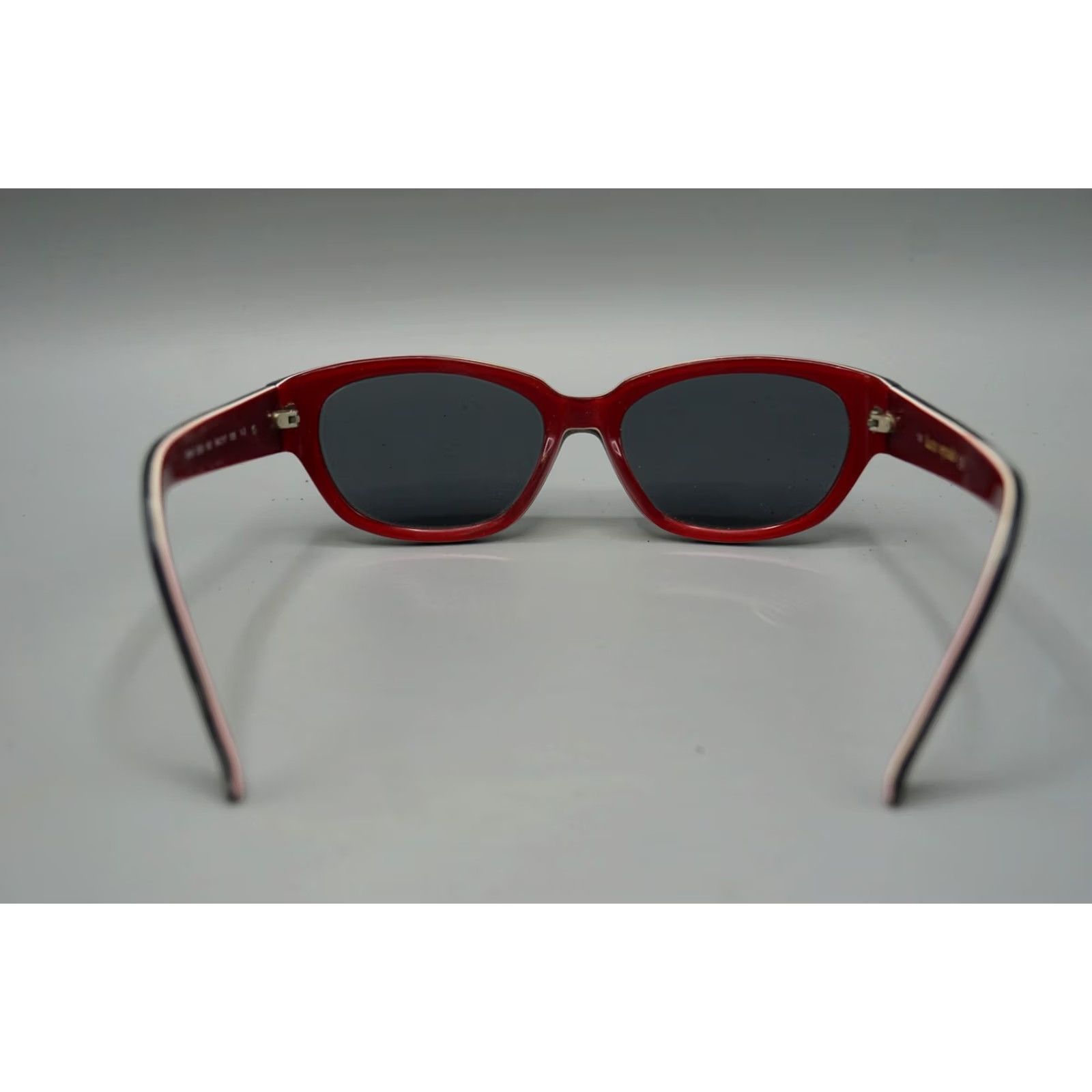 Vintage VINTAGE Kate Spade New York BRI/S Cat Eye Sunglasses 54-17-135 Frames Only Womens Medium Black Red White Retro Designer 2000s Accessories Size ONE SIZE - 6 Thumbnail