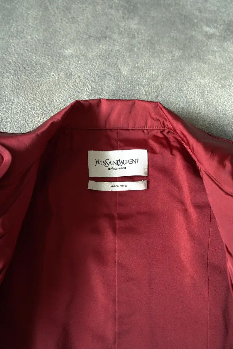 Yves Saint Laurent F/W 2004 Yves Saint Laurent by Tom Ford RUNWAY Pagoda Silk Size L / US 10 / IT 46 - 13 Thumbnail