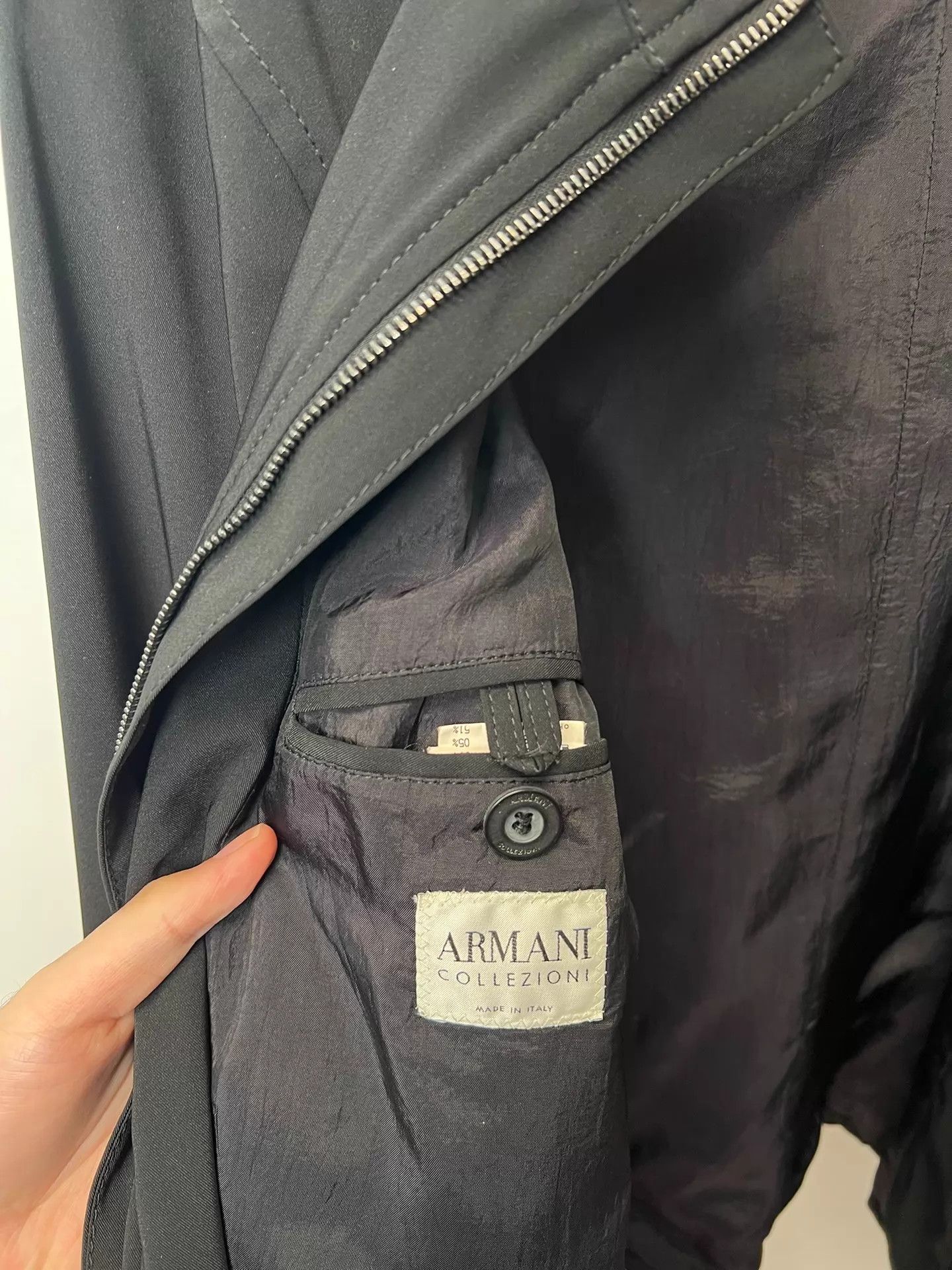Armani Armani Special Panel 2-Zip Jacket Size US L / EU 52-54 / 3 - 6 Thumbnail