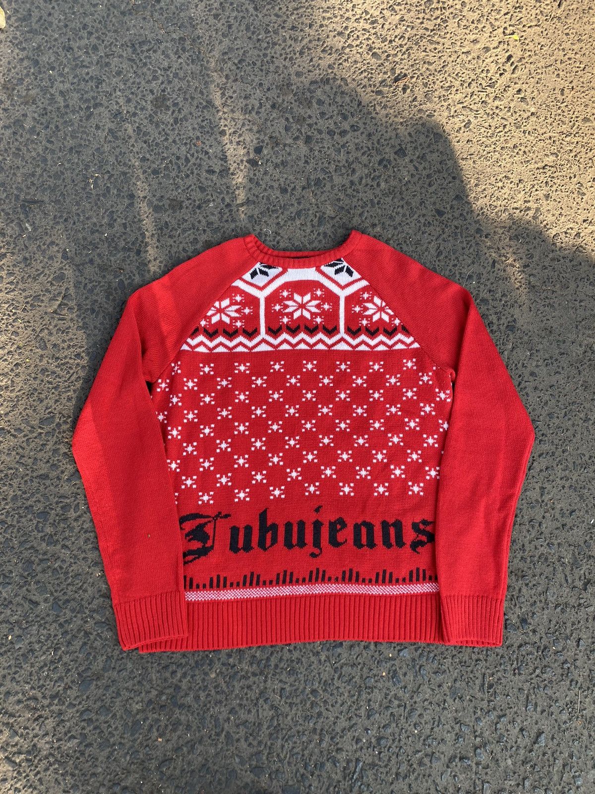 Fubu ❤️‍🔥Rare❤️‍🔥Fubu Spell Out Knitwear Size US L / EU 52-54 / 3 - 1 Thumbnail