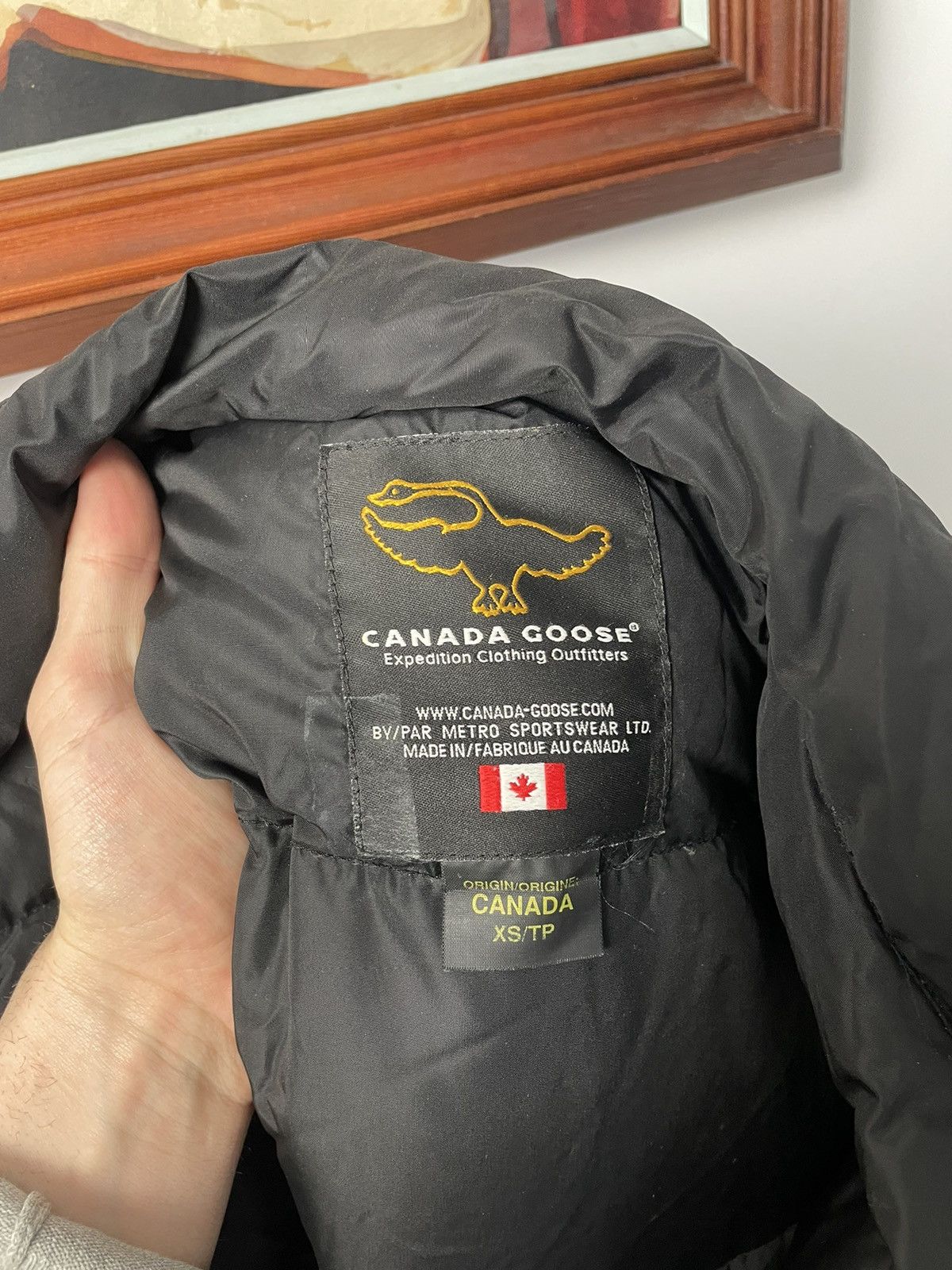 Canada Goose Canada Goose Vest Outdoor Rare Streetwear Hype Drill Vintage Size US XS / EU 42 / 0 - 5 Thumbnail