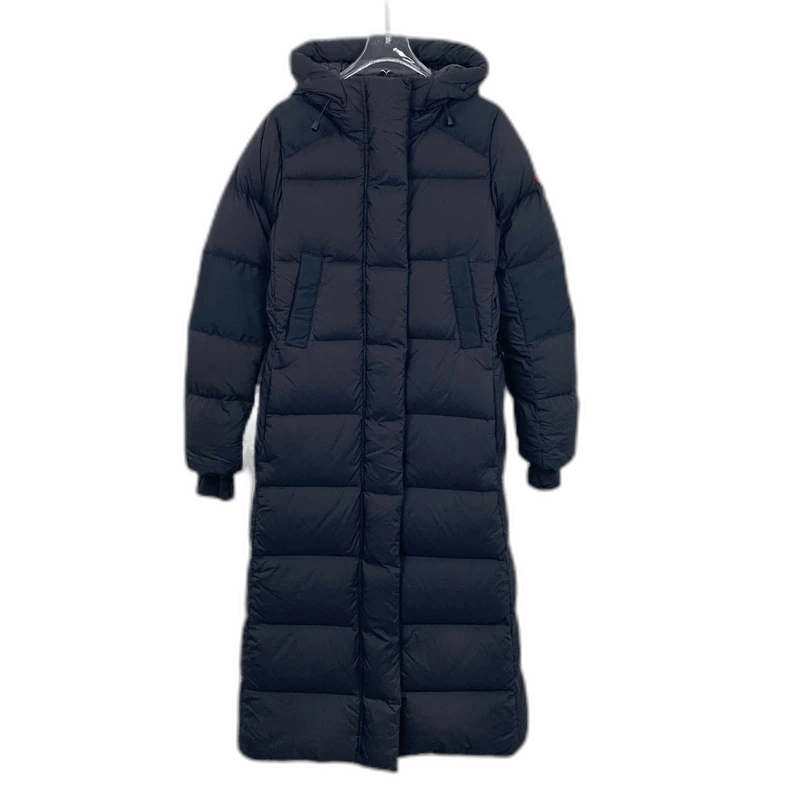 Canada Goose Canada Goose Black Long Down Jacket Hooded Size US XS / EU 42 / 0 - 1 Thumbnail
