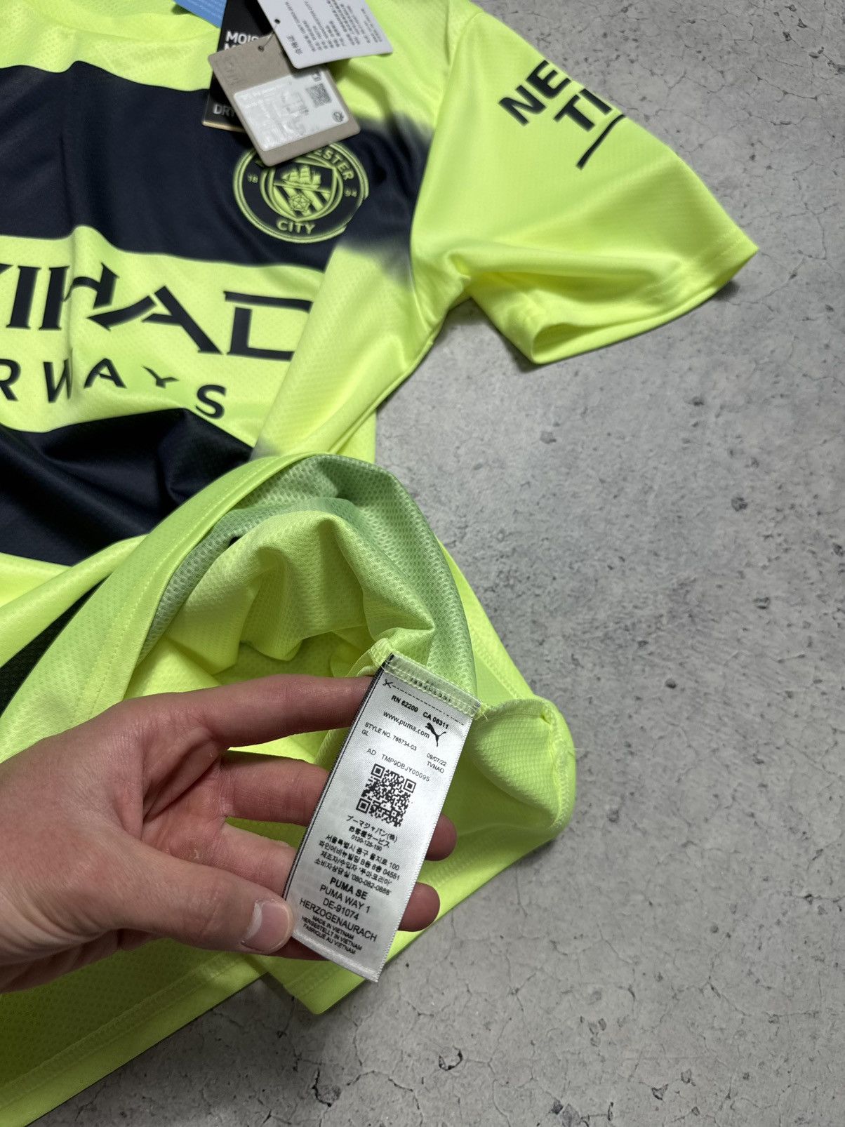 Puma Puma FC Manchester City New Soccer Jersey Y2K Size US S / EU 44-46 / 1 - 10 Thumbnail