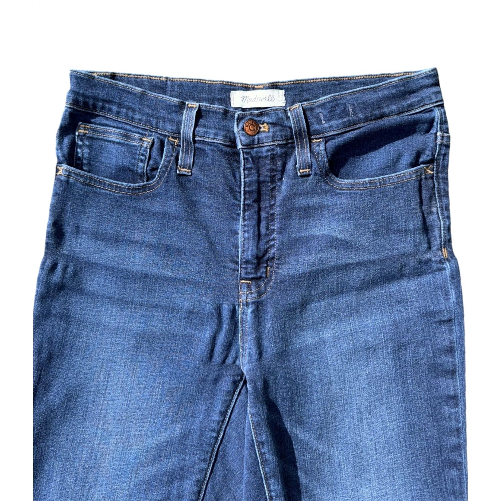 Madewell Madewell Jeans Skinny Heathfield 9" Mid-Rise Womens Sz 30 Blue 138 MSRP Size 30" / US 8 / IT 44 - 3 Thumbnail