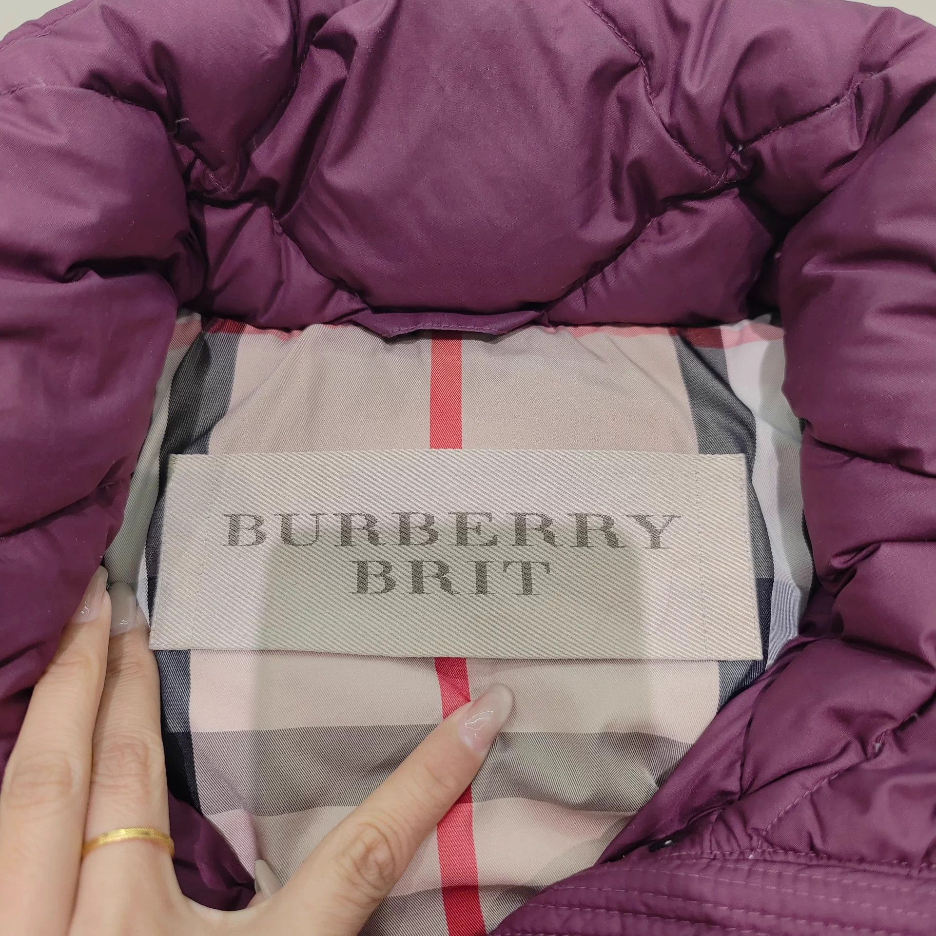 Burberry Burberry Women's M 99 New Down Coat Size M / US 6-8 / IT 42-44 - 3 Thumbnail