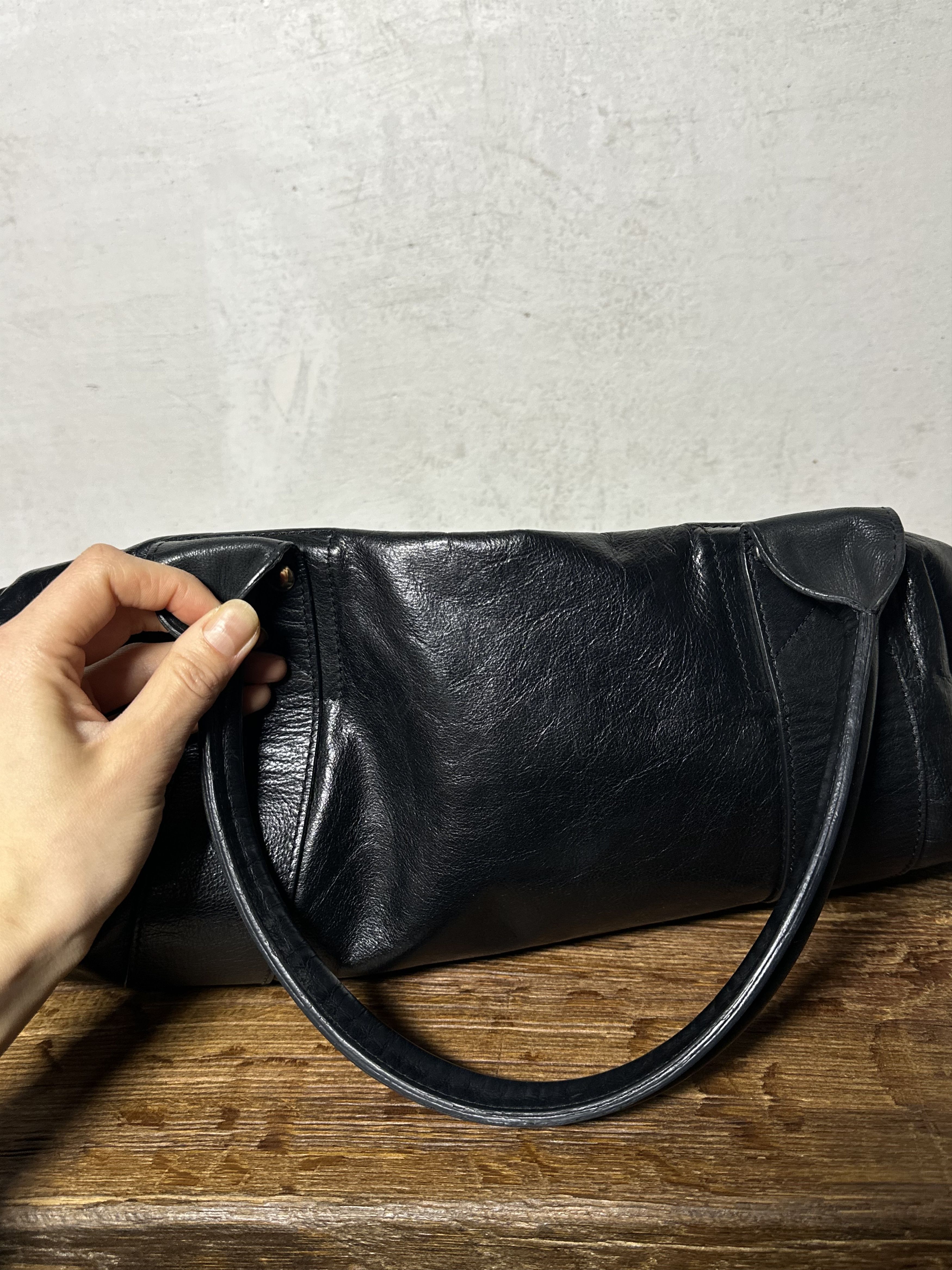 Ann Demeulemeester Ann Demeulemeester Leather Lotte Handle Bag Size ONE SIZE - 13 Thumbnail