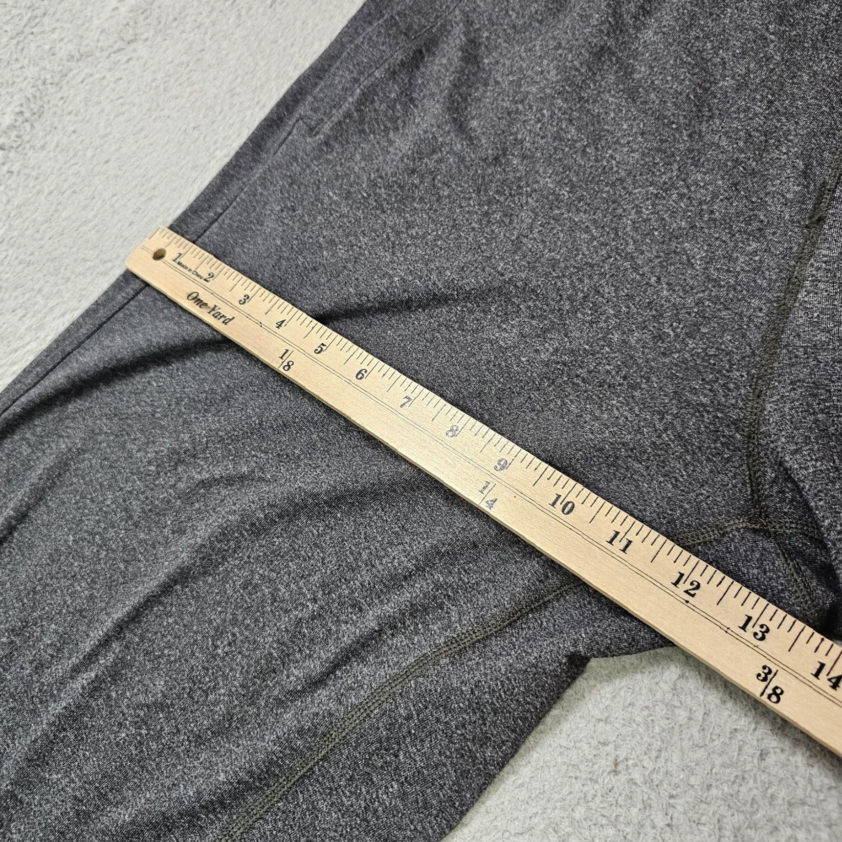 Lululemon Lululemon Jogger Pants Mens 32 Gray Knit Elastic Waist Pockets Running Athletic Size US 32 / EU 48 - 4 Thumbnail