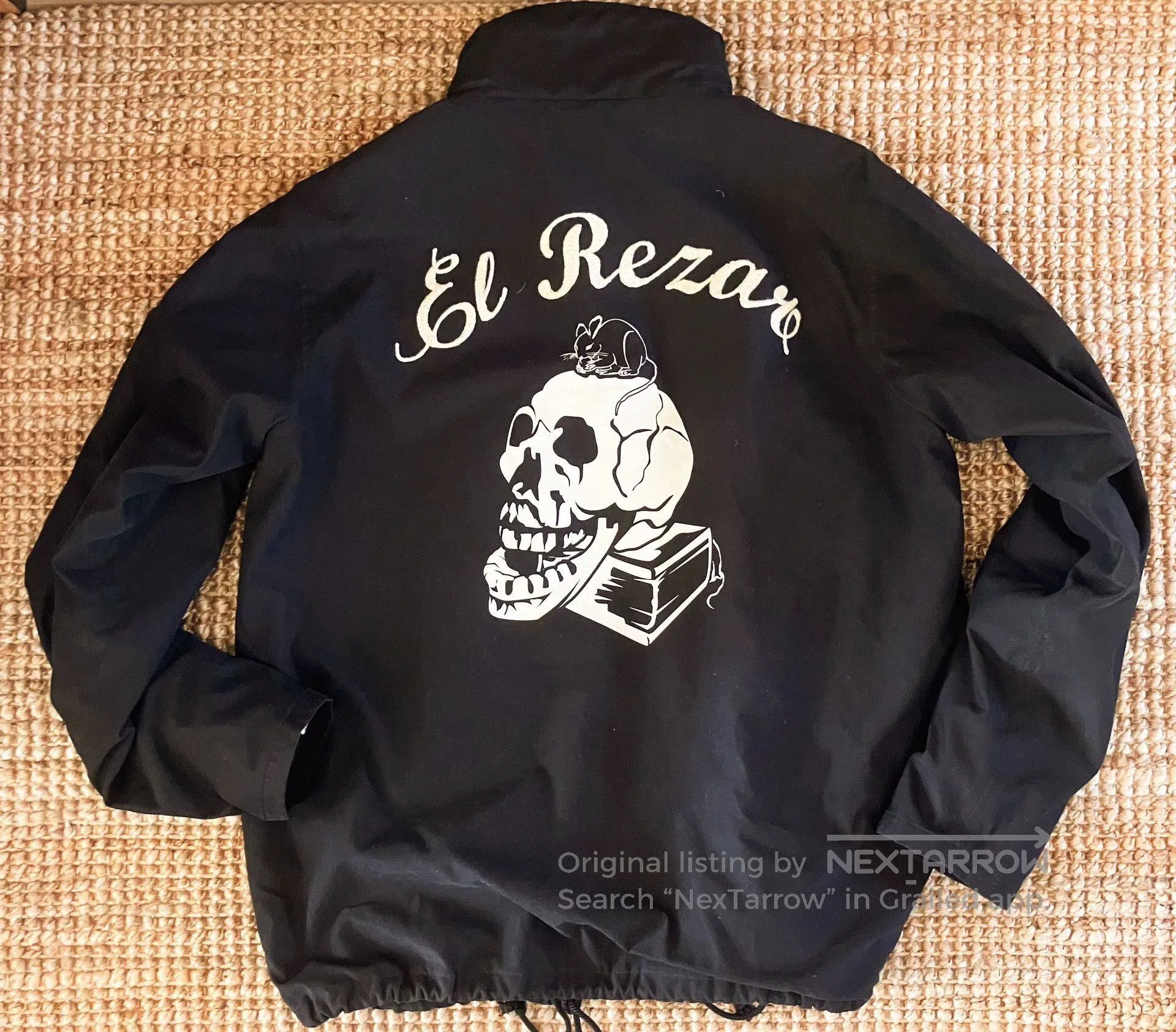 Vintage Gangsterville Coach Jacket in Black. Size US M / EU 48-50 / 2 - 6 Thumbnail