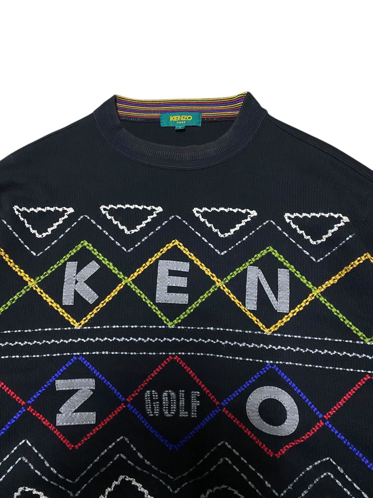Kenzo Vintage Kenzo Golf Sweatshirt Size US M / EU 48-50 / 2 - 6 Thumbnail