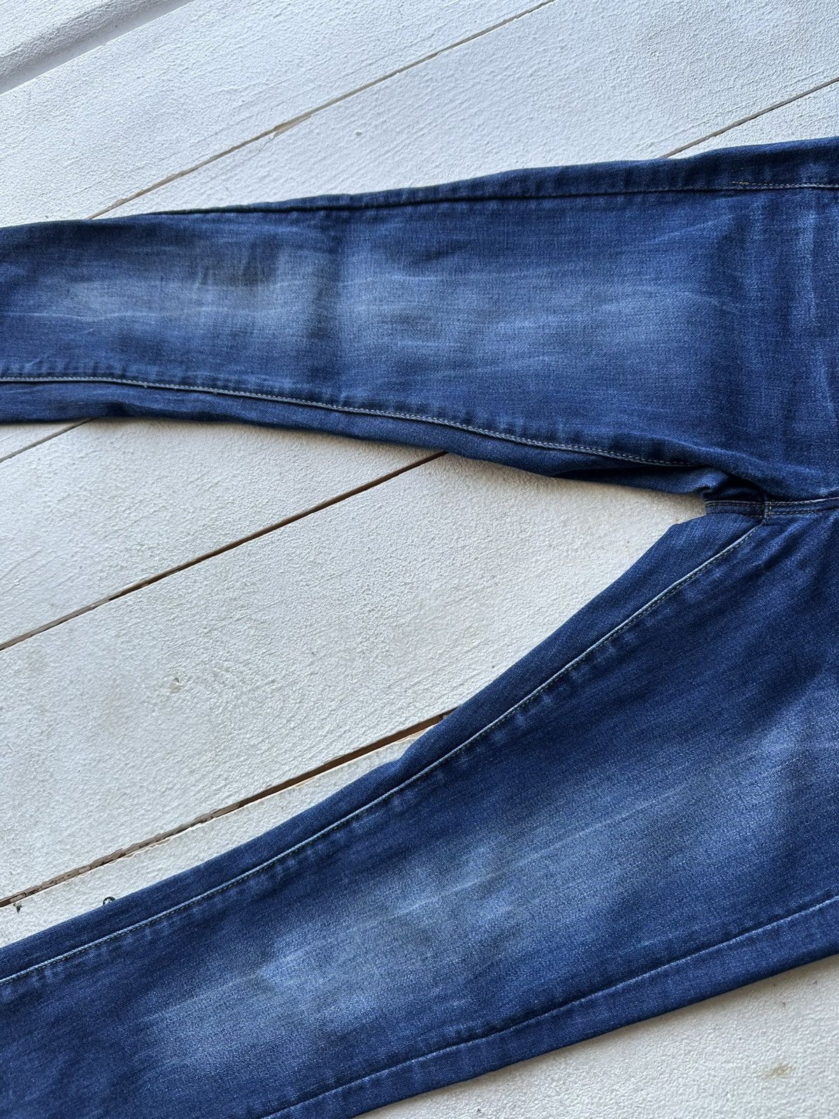 G-Star VNTG🚨G STAR RAW Jeans AVANT GARDE Washed Denim y2k Size 23" - 3 Thumbnail