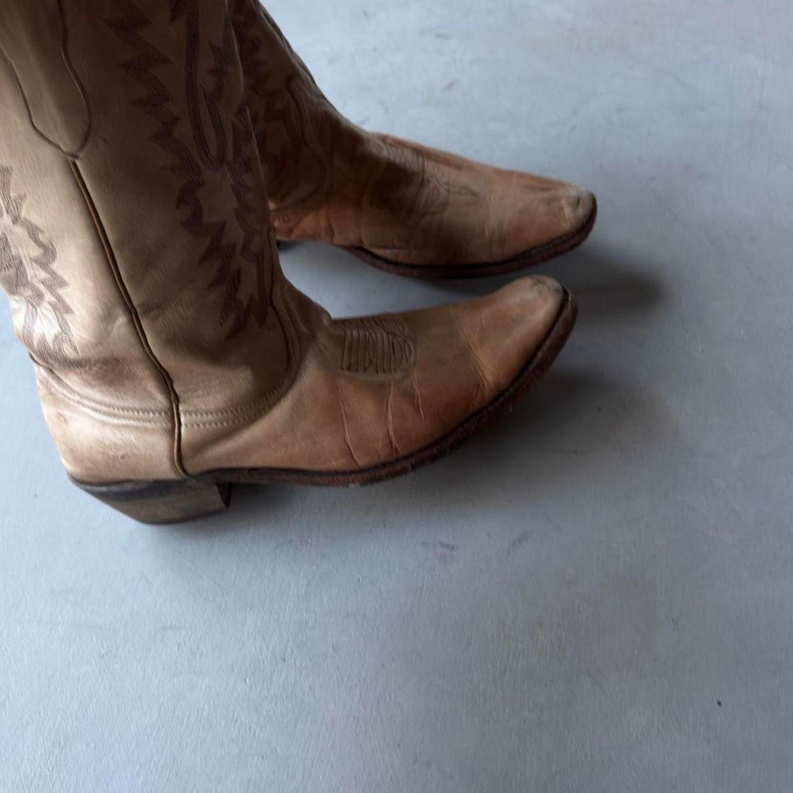 Vintage Vintage Pecos Bill Cowboy Boots Western Rodeo Square Toe Size US 9 / EU 42 - 5 Thumbnail