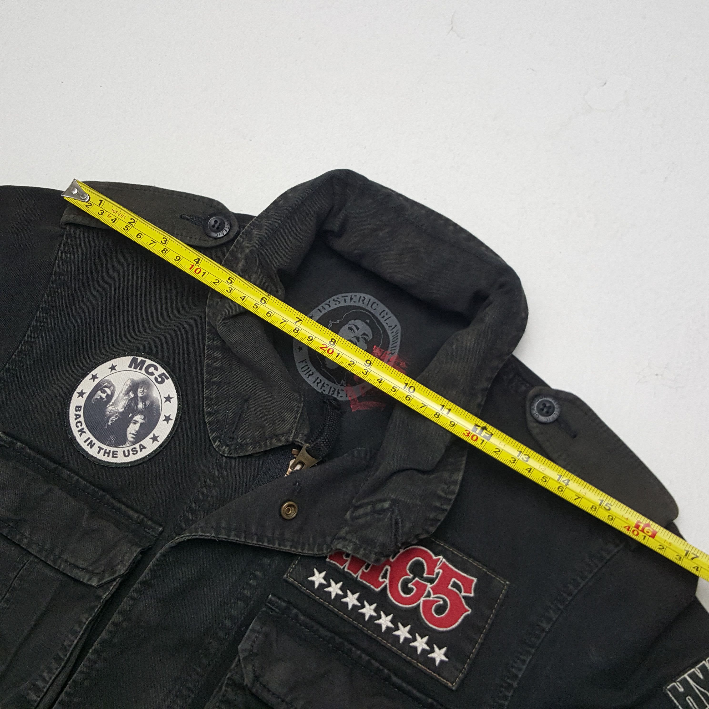 Hysteric Glamour × Japanese Brand × Vintage Vintage Hysteric Glamour Japan Custom Art Logo Dunk Jacket Size US S / EU 44-46 / 1 - 6 Thumbnail
