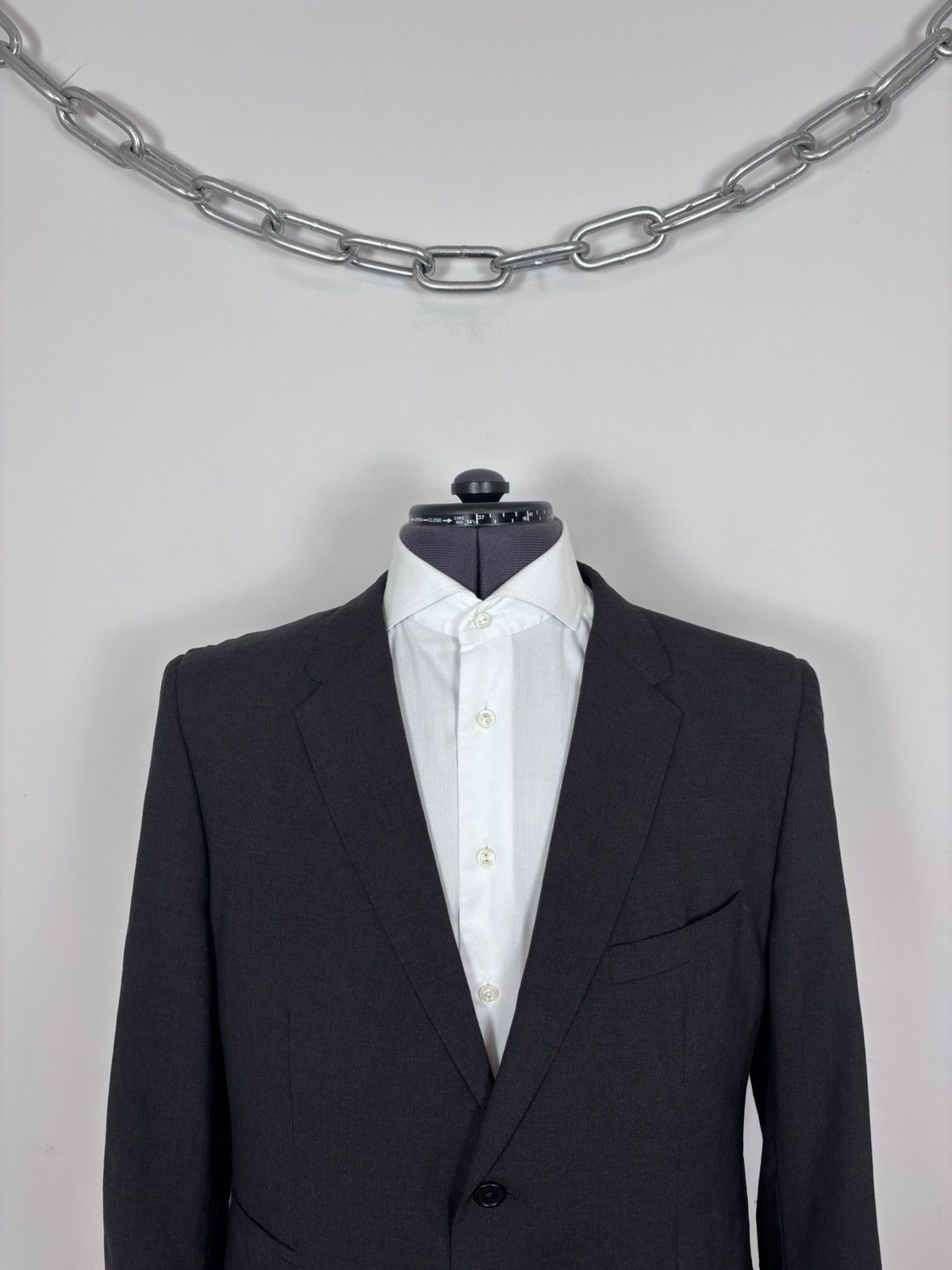 Paul Smith Paul Smith PS Men’s 2-Piece Grey Wool Suit Stretch 2-Buttons Size 42R - 3 Thumbnail