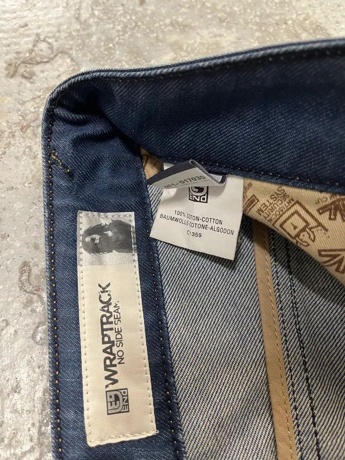 Vintage 2000s Legend Blue Faded Jeans Size US 32 / EU 48 - 7 Thumbnail