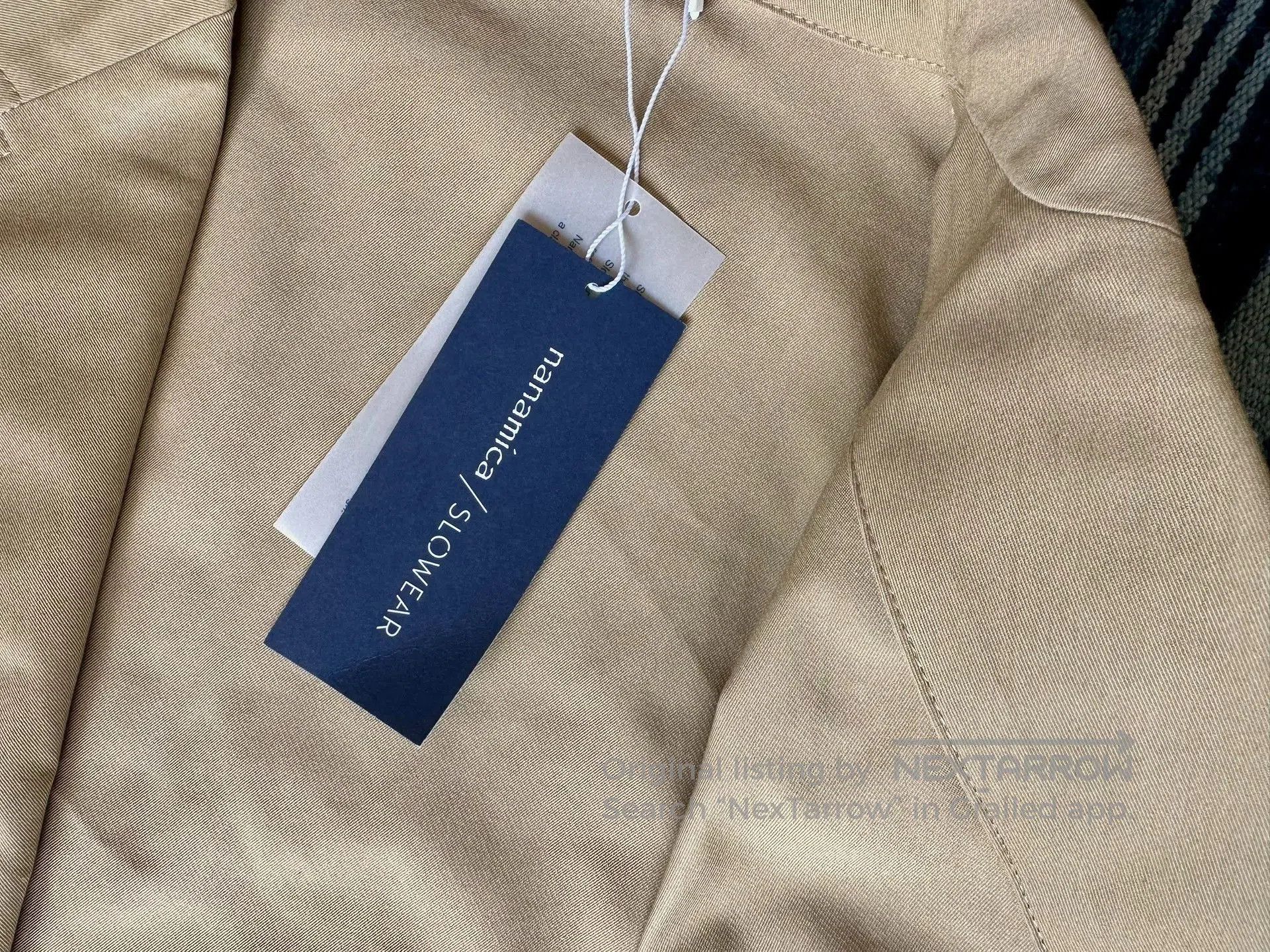 Nanamica NANAMICA x SLOWEAR Chino Jacket. Size US L / EU 52-54 / 3 - 5 Thumbnail