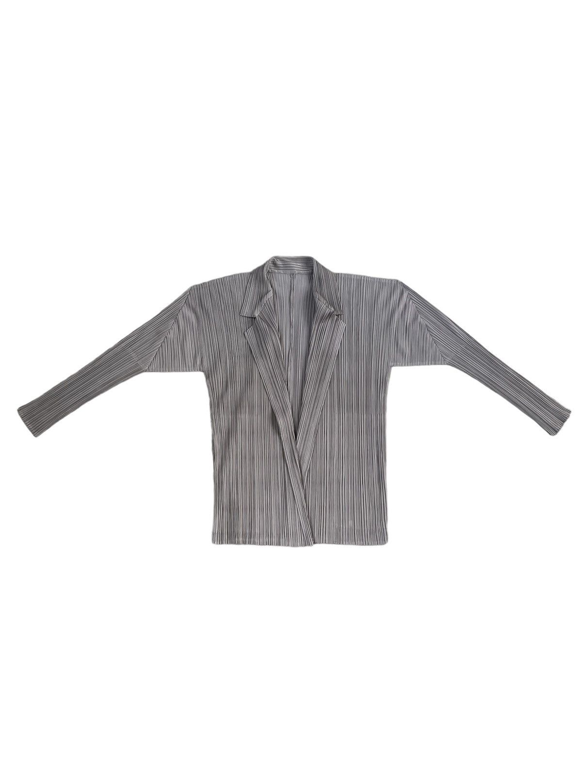 Pleats Please Issey Miyake Vintage Pleats Please Lightweight Switching Jacket Size M / US 6-8 / IT 42-44 - 5 Thumbnail