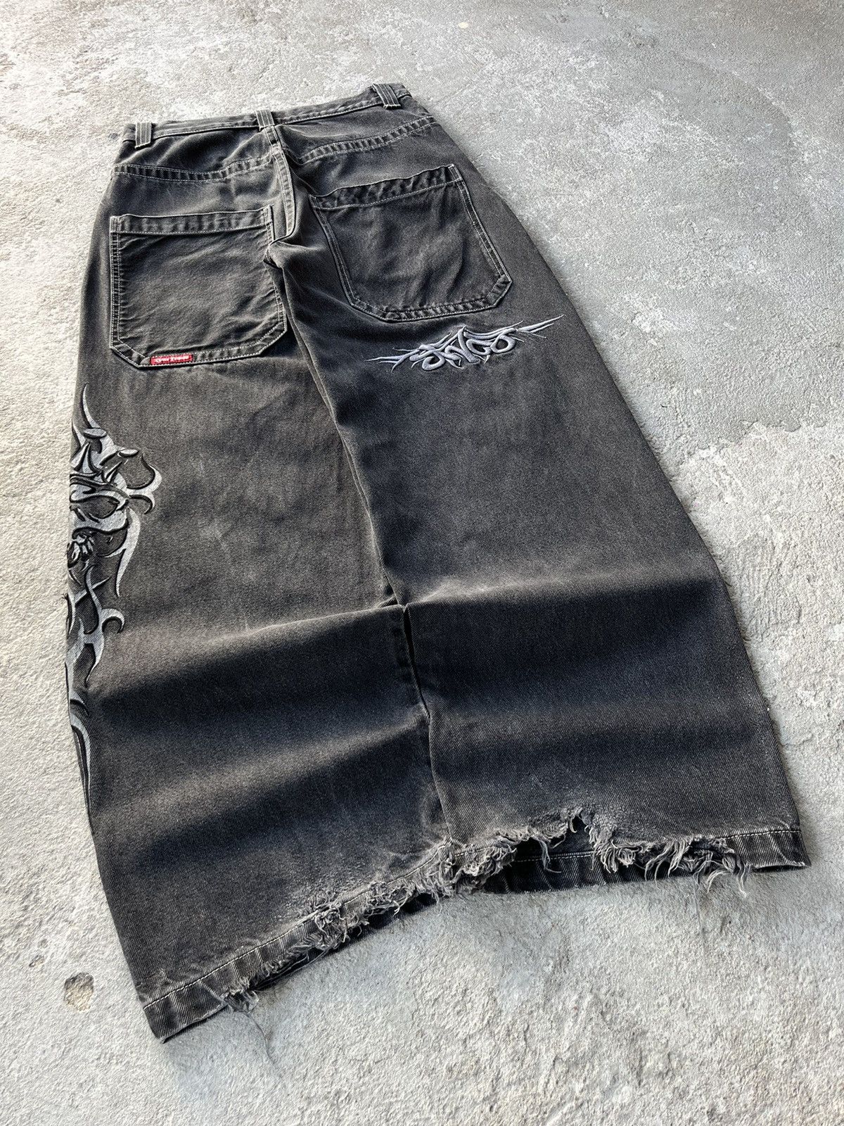 JNCO Jnco Skull Tribals Size US 30 / EU 46 - 8 Thumbnail