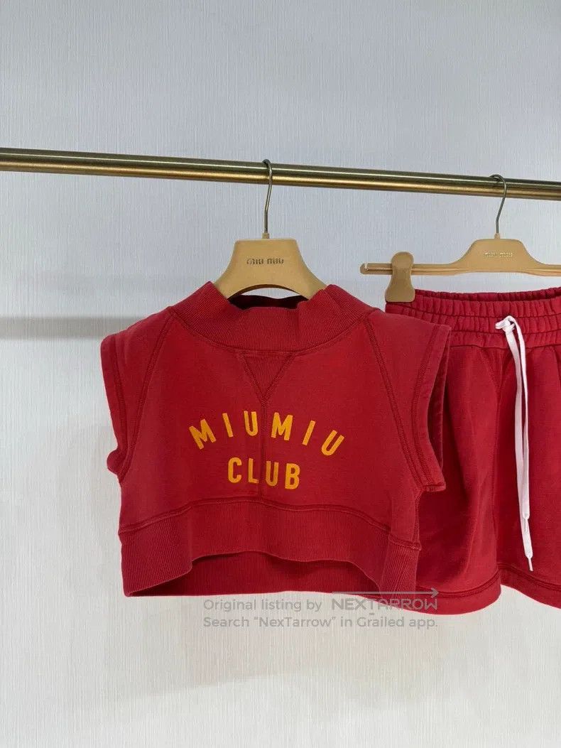 Miu Miu Miu Miu 36 Alphabet sweater set Size XS / US 0-2 / IT 36-38 - 2 Thumbnail