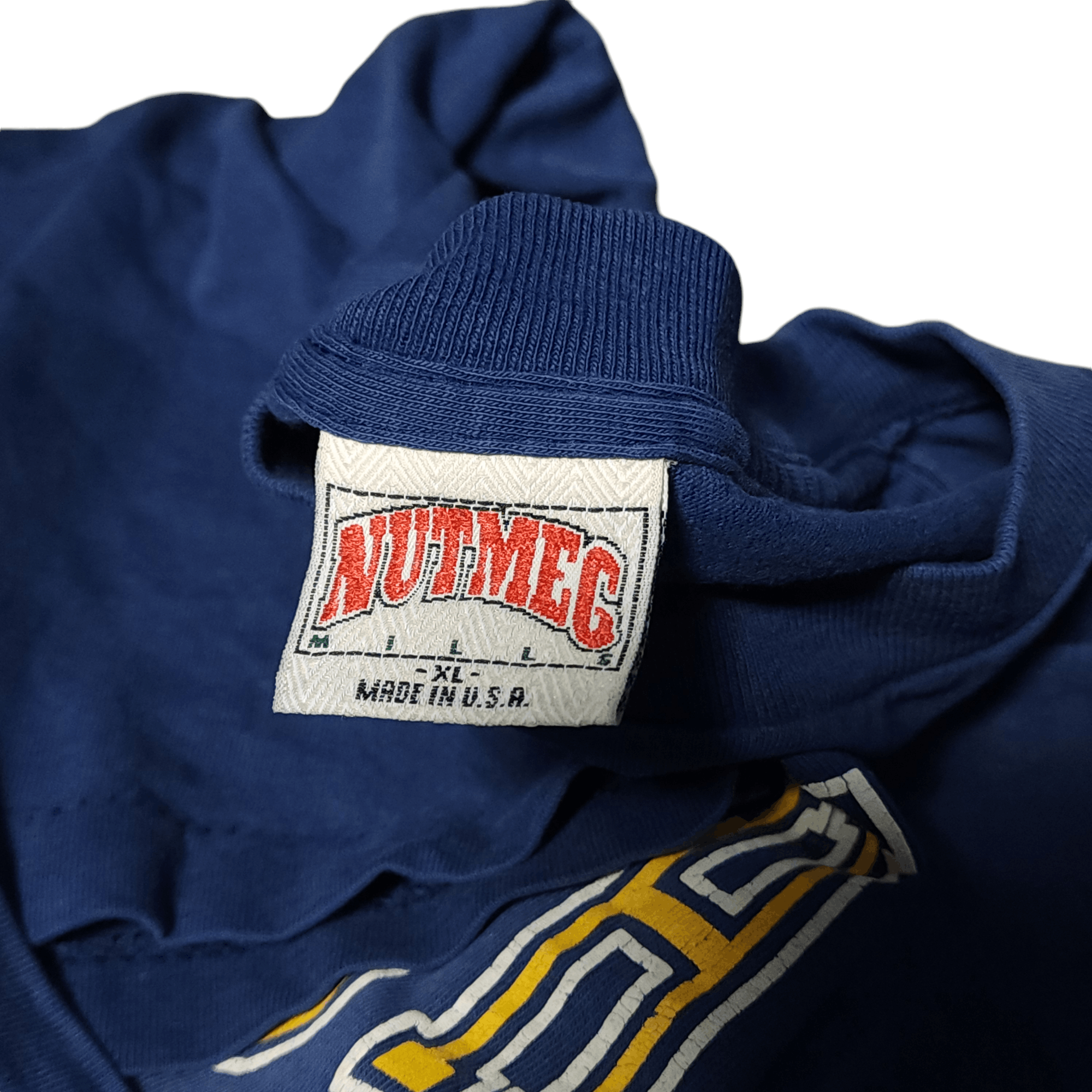 Nutmeg × Vintage Vintage 90s The University of Michigan XL shirt Nutmeg Tees Size US XL / EU 56 / 4 - 4 Thumbnail