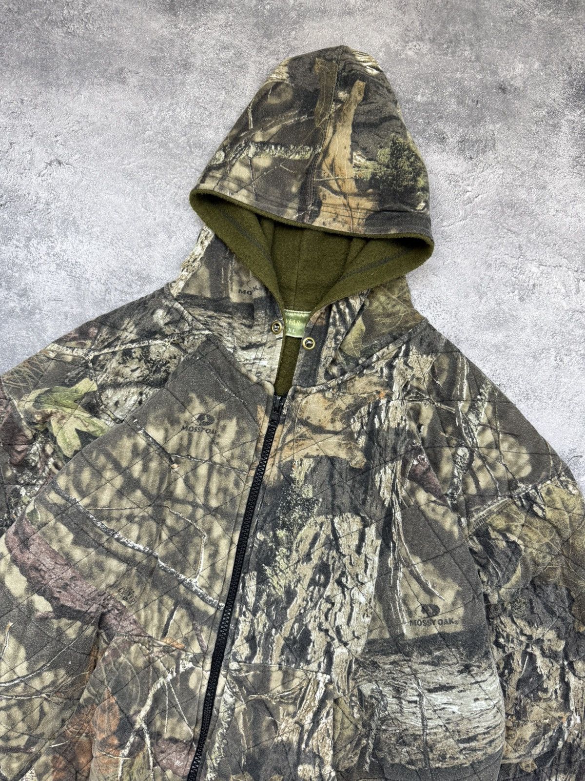 Realtree Crazy Vintage 90s Boxy RealTree Y2K Camo Work Jacket Skater Size US XL / EU 56 / 4 - 7 Thumbnail