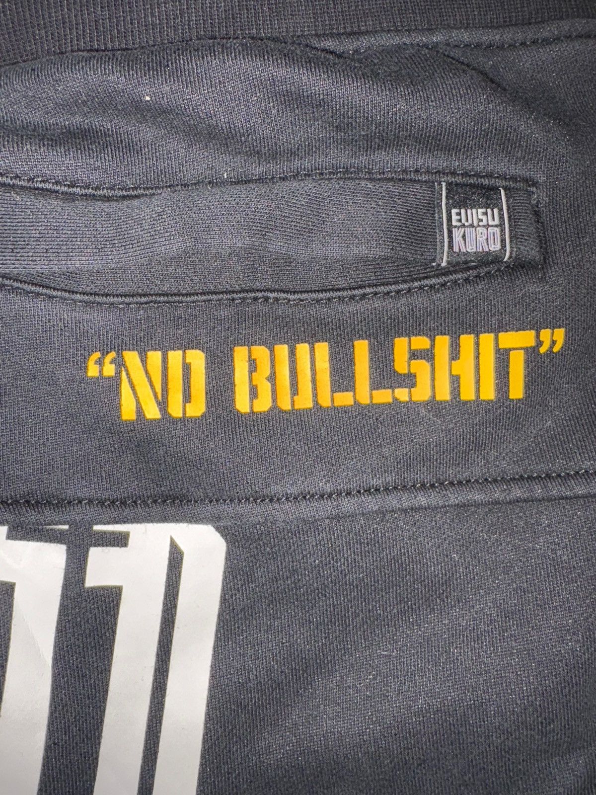 Evisu Y2K x streetwear x Evisu Kuro x spell out graphic sweatpants Size US 33 - 6 Thumbnail