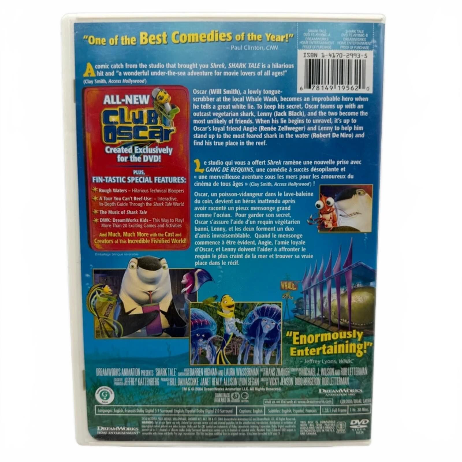 Other Shark Tale (2004) - DVD Movie - Family / Adventure Size ONE SIZE - 2 Thumbnail